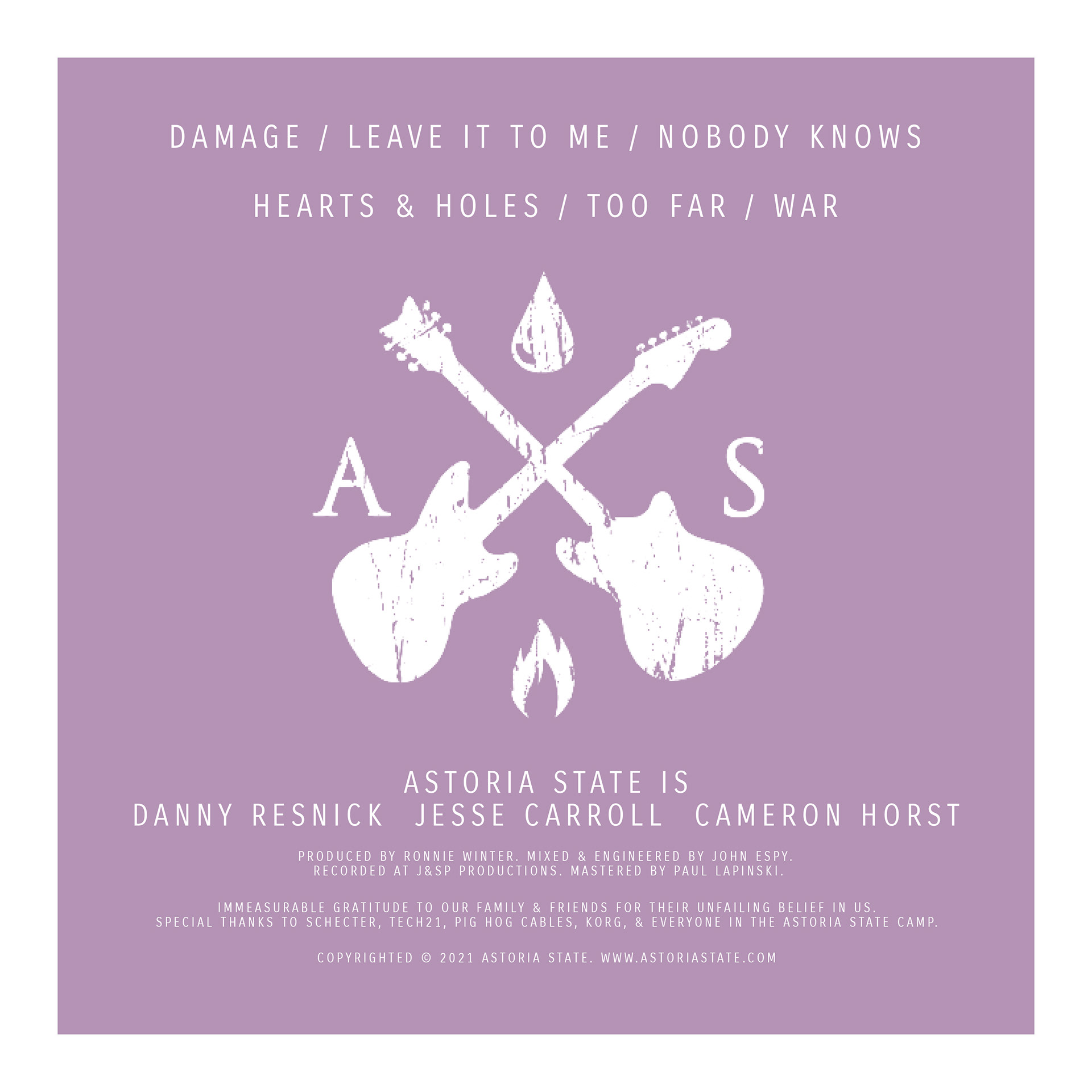 Back Album Cover
