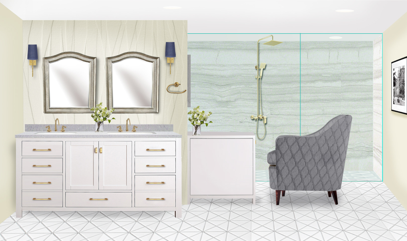 Claudia Designs Co. - Bathroom Update