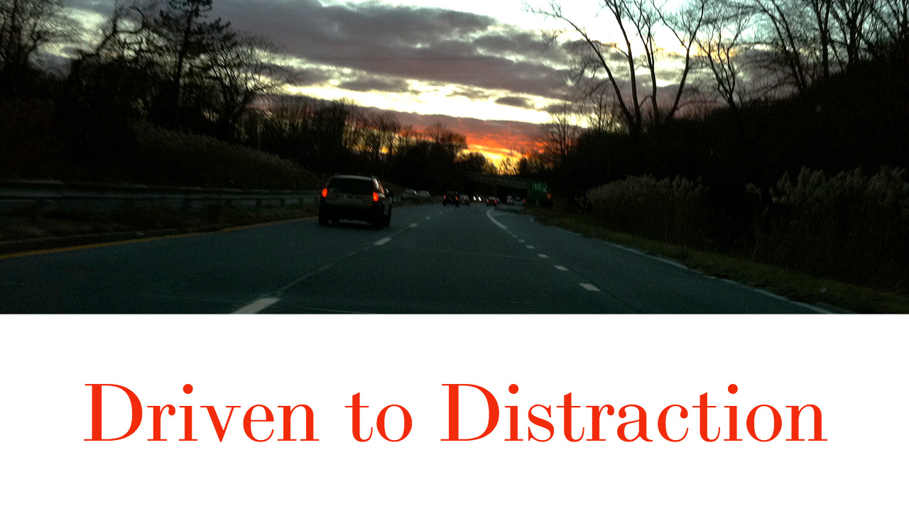 alt=“Highway 684 Westchester county in New York at dusk photography by Bruno Gaget"