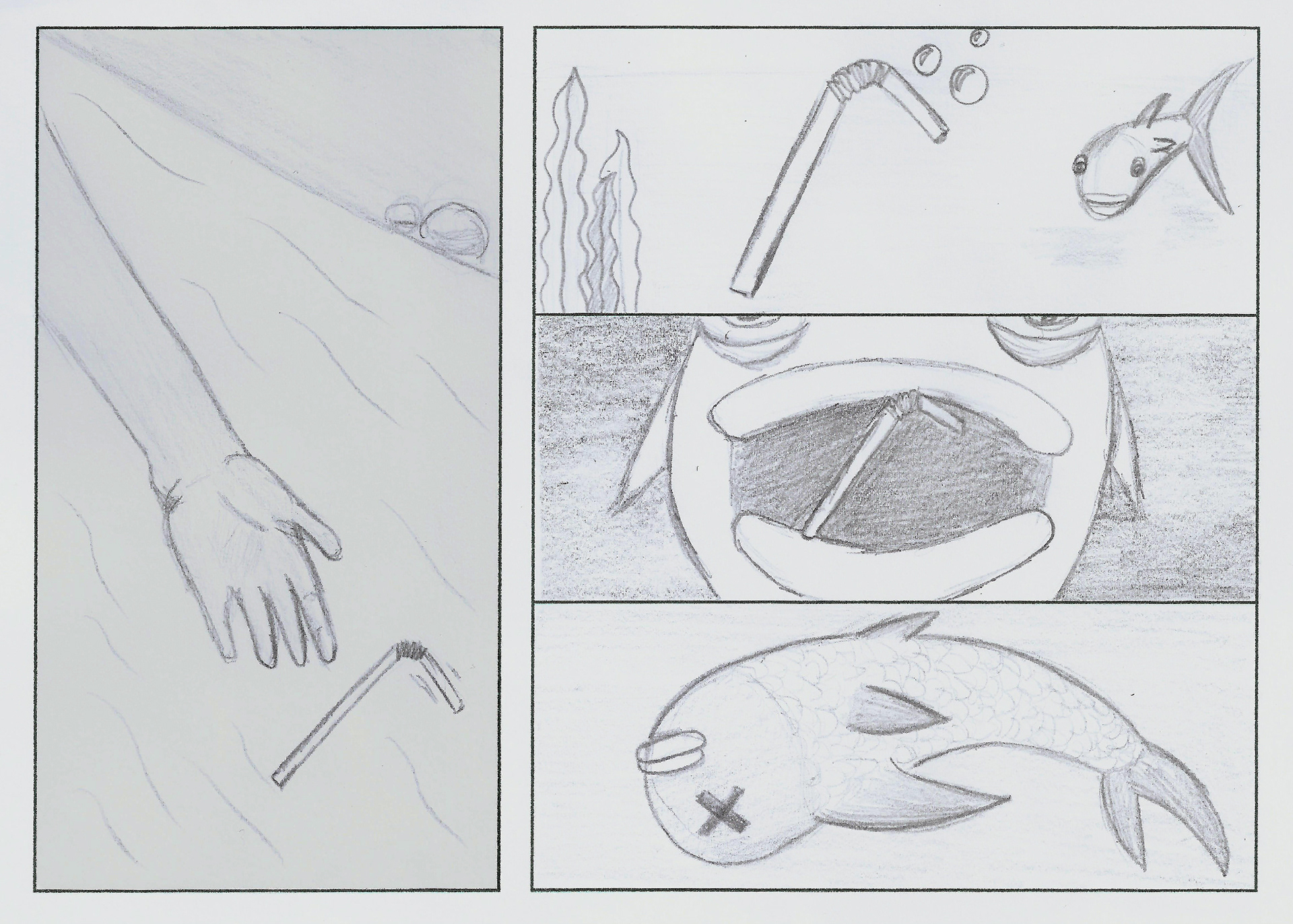Szkic storyboardu