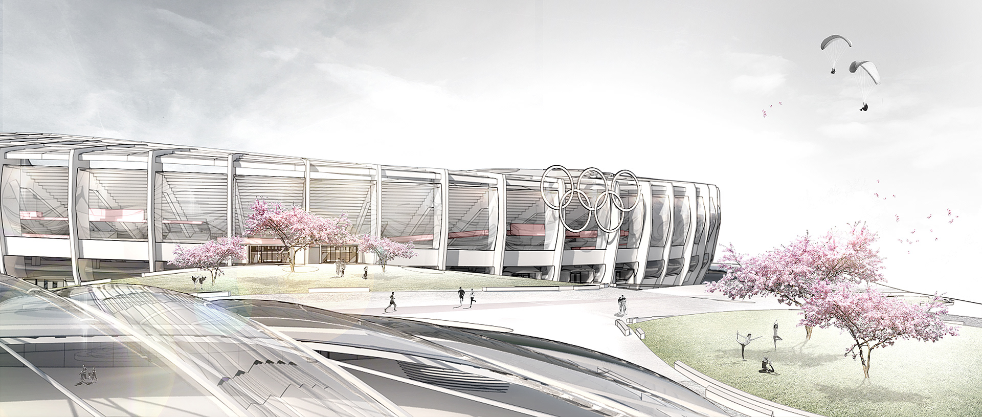 visualisation sports roof