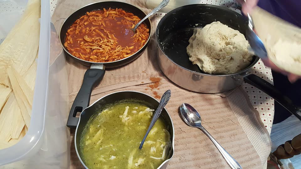 Making Tamales