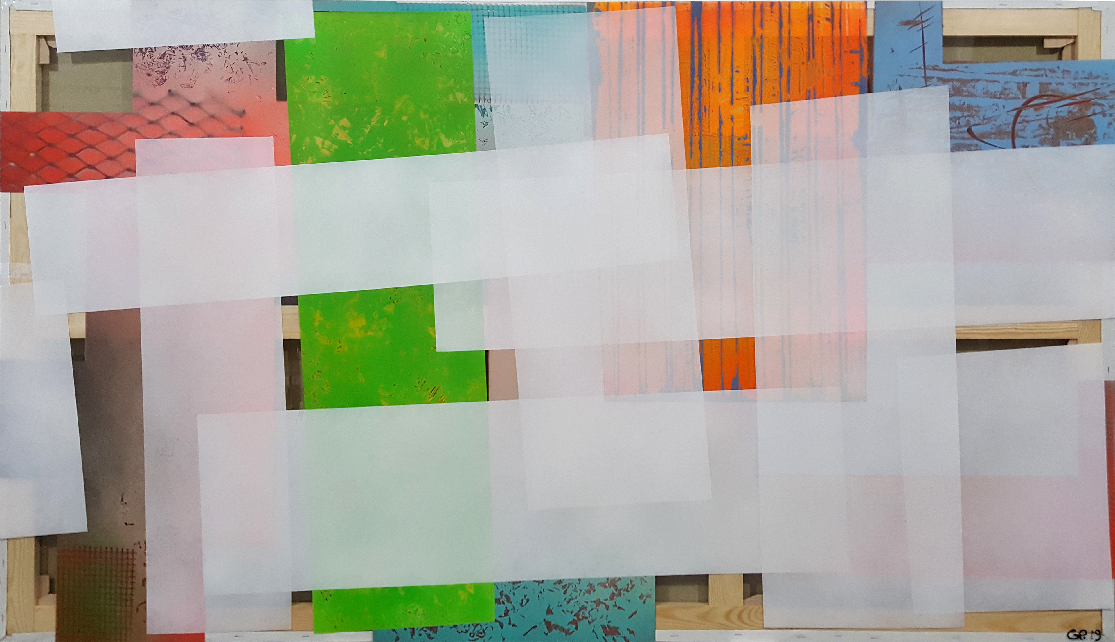 N°191007 - 114 x 195cm/44,8’x76,7’