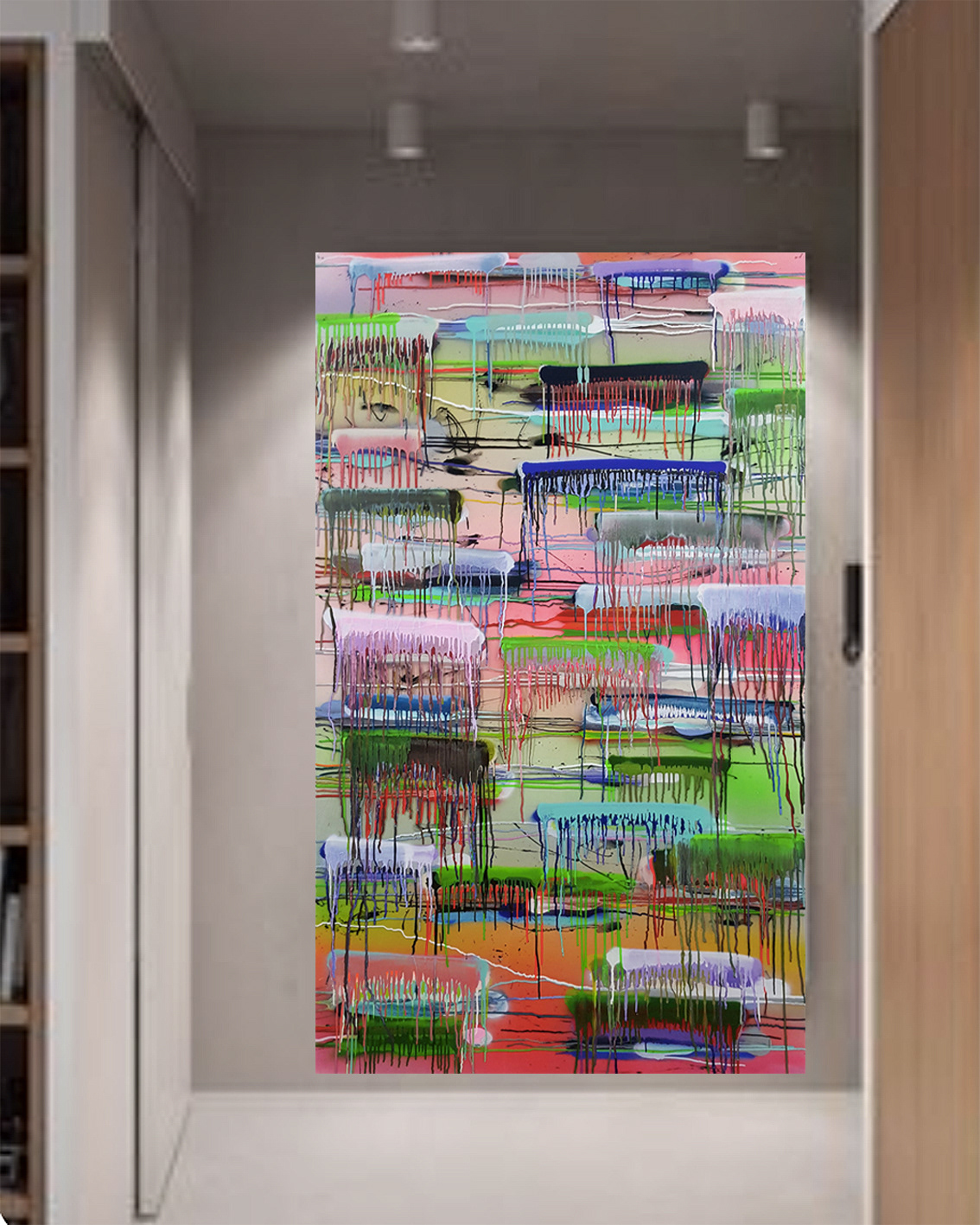 N°200904 - 195x114cm/76,7’x44,8’