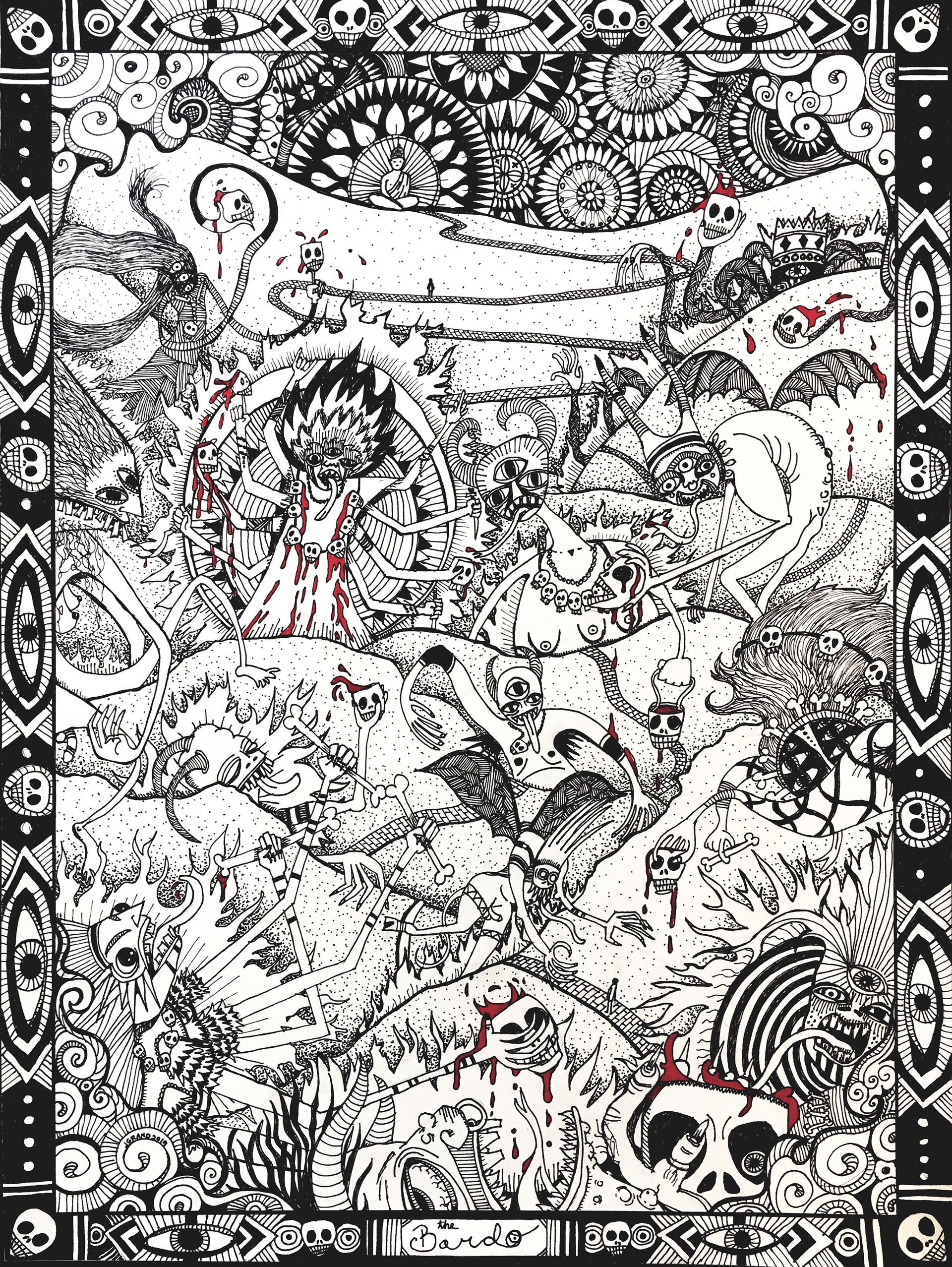Bardo- 18x24