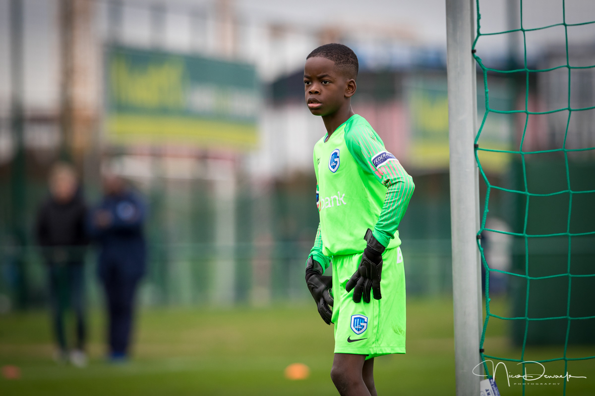 Nico Dewaele - U12 SV Zulte Waregem - KRC Genk (12 okt. 2019)