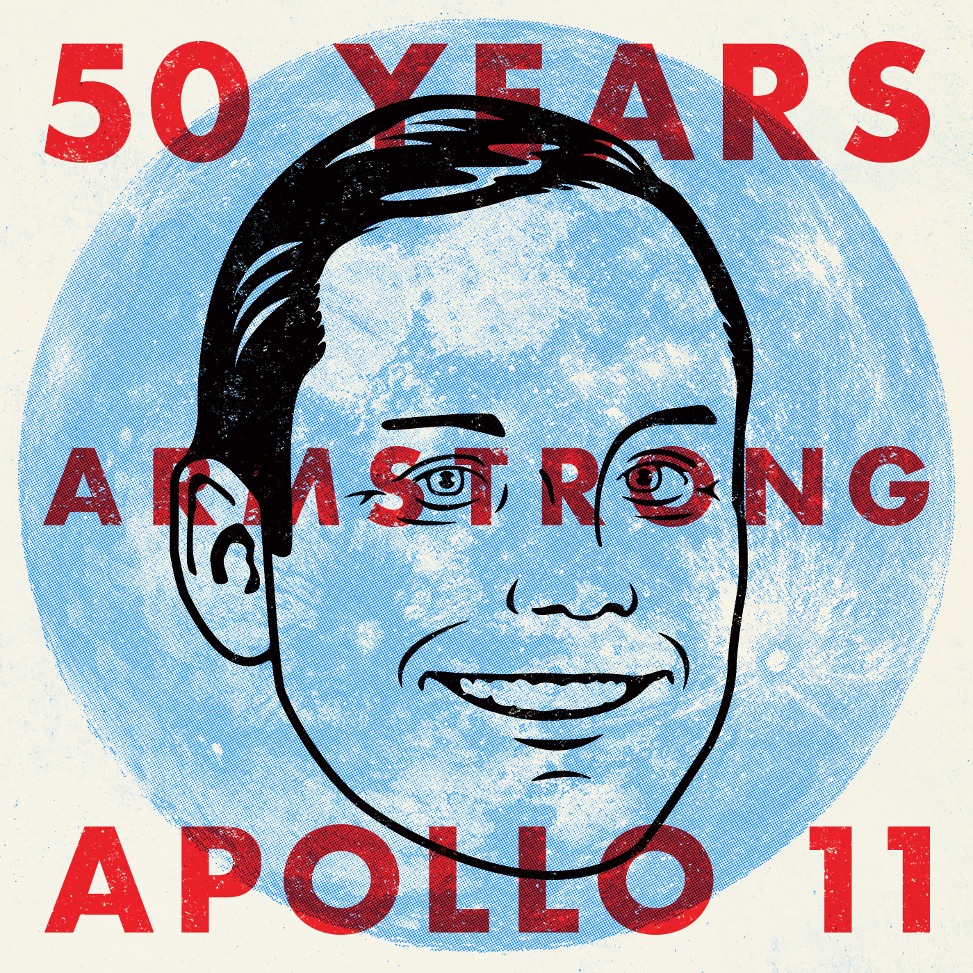 Apollo 11 Armstrong Poster Grit