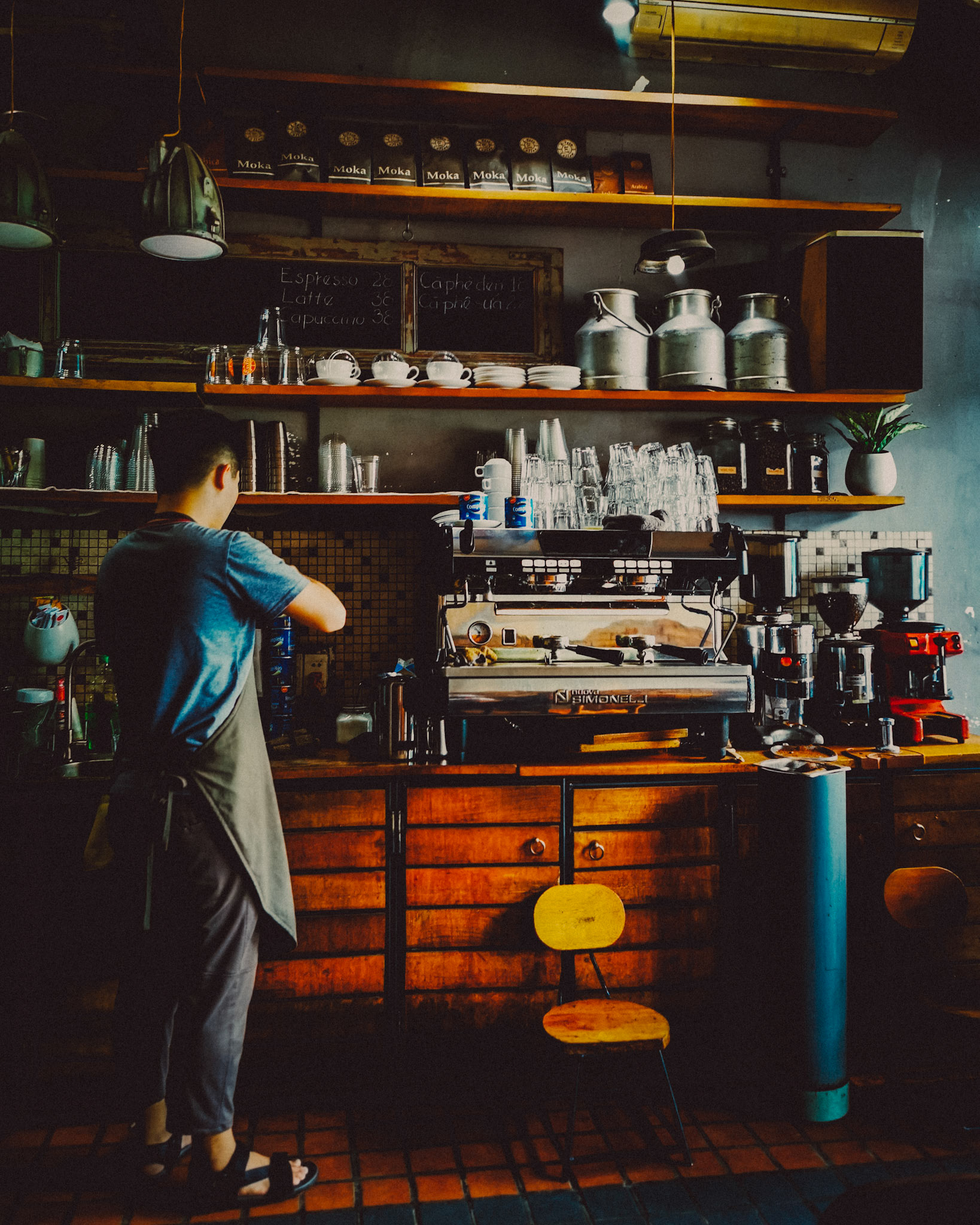 E-Paso Coffee, Ho Chi Minh City, Vietnam, July 2019, Huawei P30 Pro.