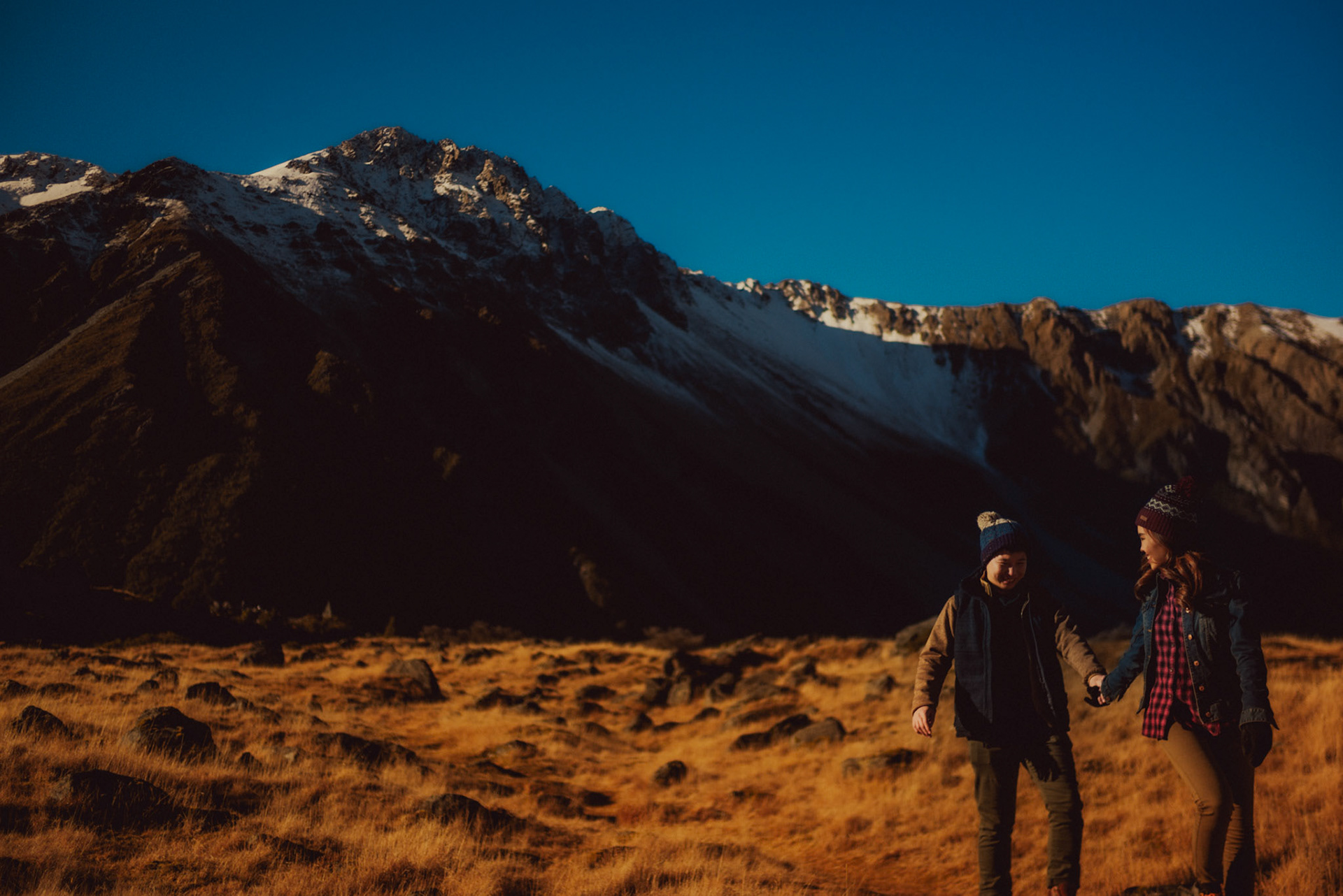 Hiking in Aoraki Mount Cook National Park, New Zealand, June 2017, Leica M.