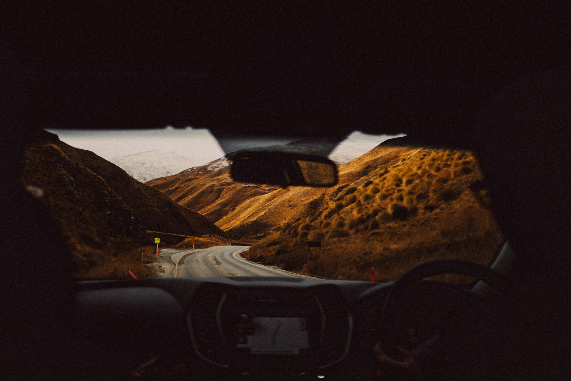 A hilly region en route to Queenstown, Canterbury, New Zealand, June 2017, Sony A7SII.