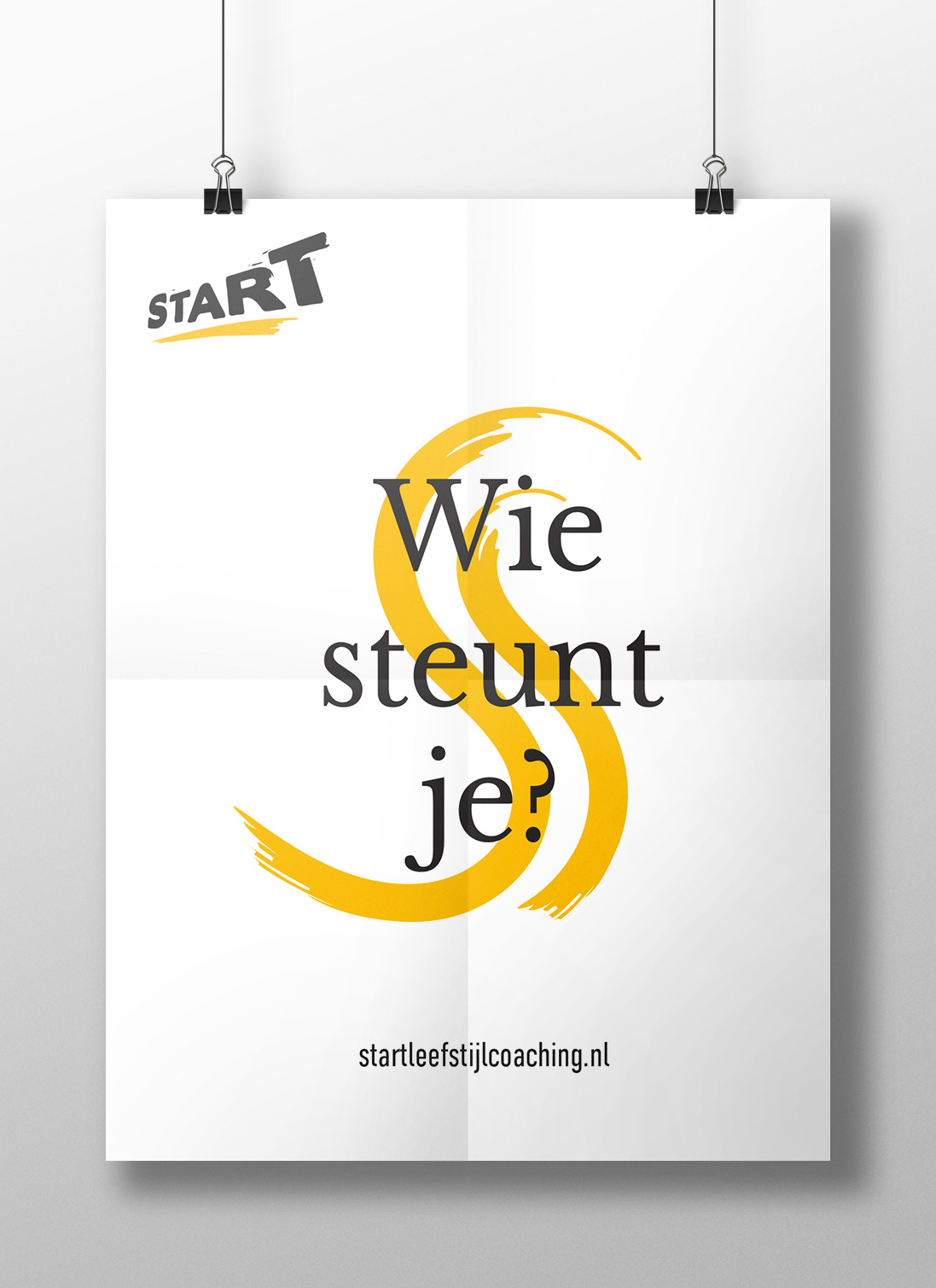 Concept poster Wie steunt je?