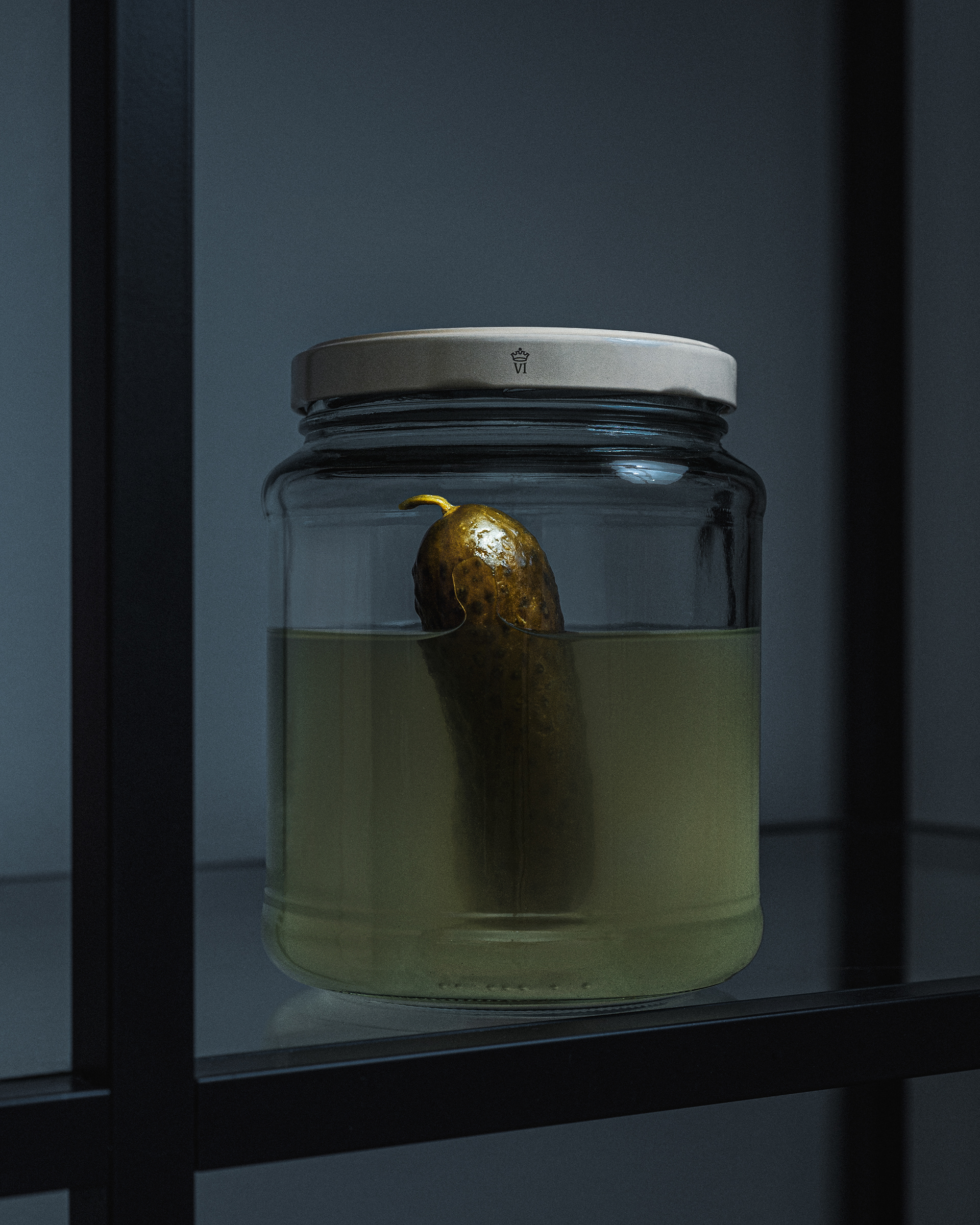 Pickle from the still life photographic series Panic by Tommi Taipalus