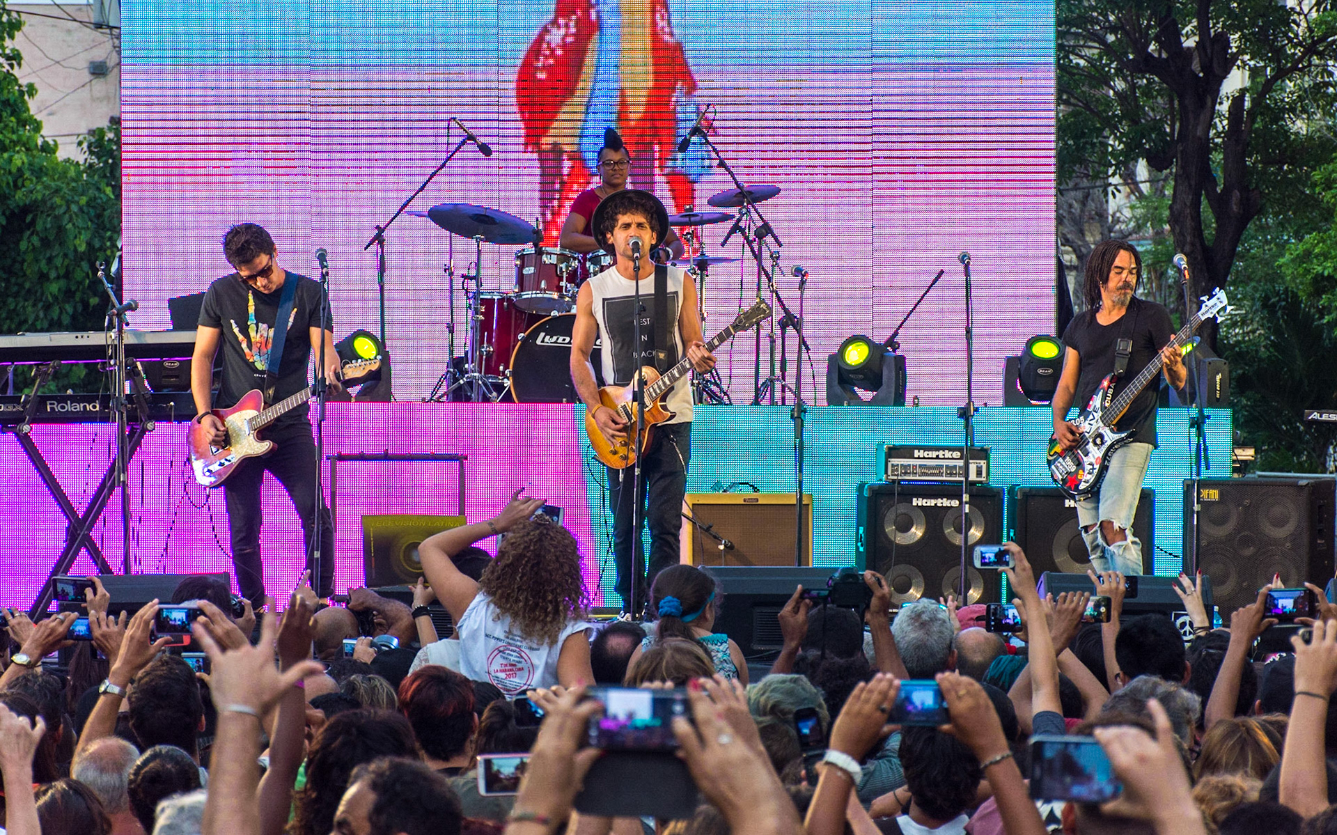 Homage to The Beatles at John Lennon Park