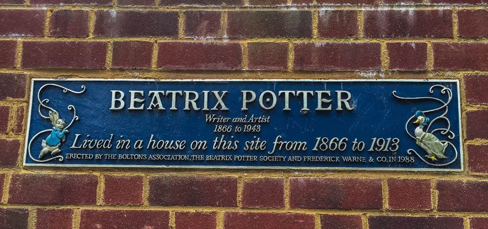 Beatrix Potter Plaques, Kensington