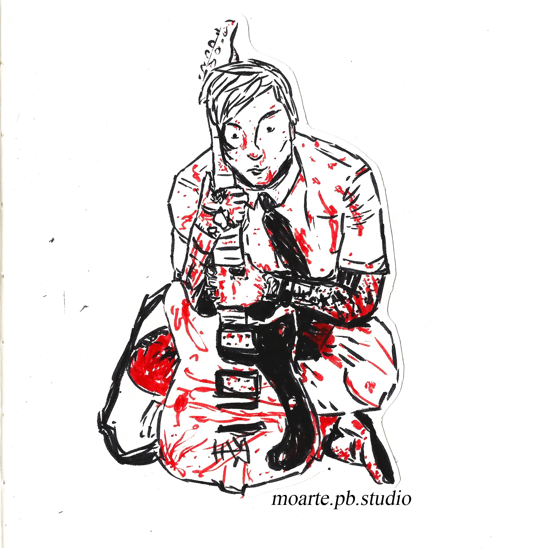 Frank Iero (Markers)