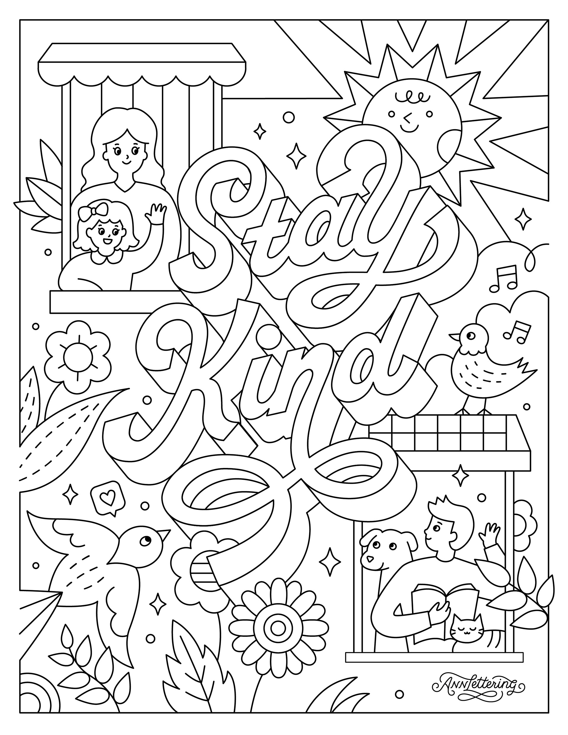 Download Annlettering Muralist Lettering Artist Freelance Illustrator Salt Lake City Utah Adobe Coloring Book