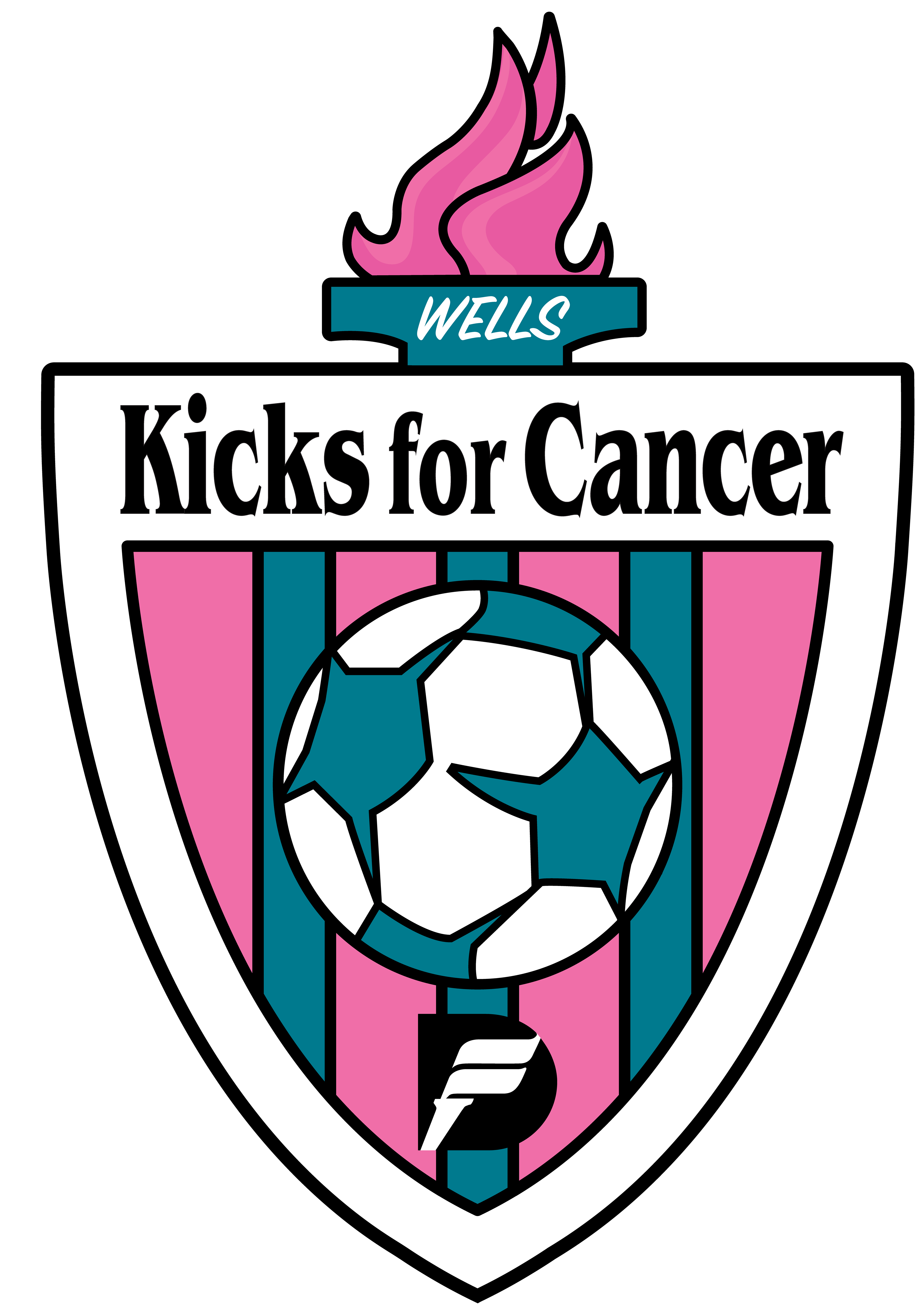 Logo redesign for Kicks for Cancer fundraiser