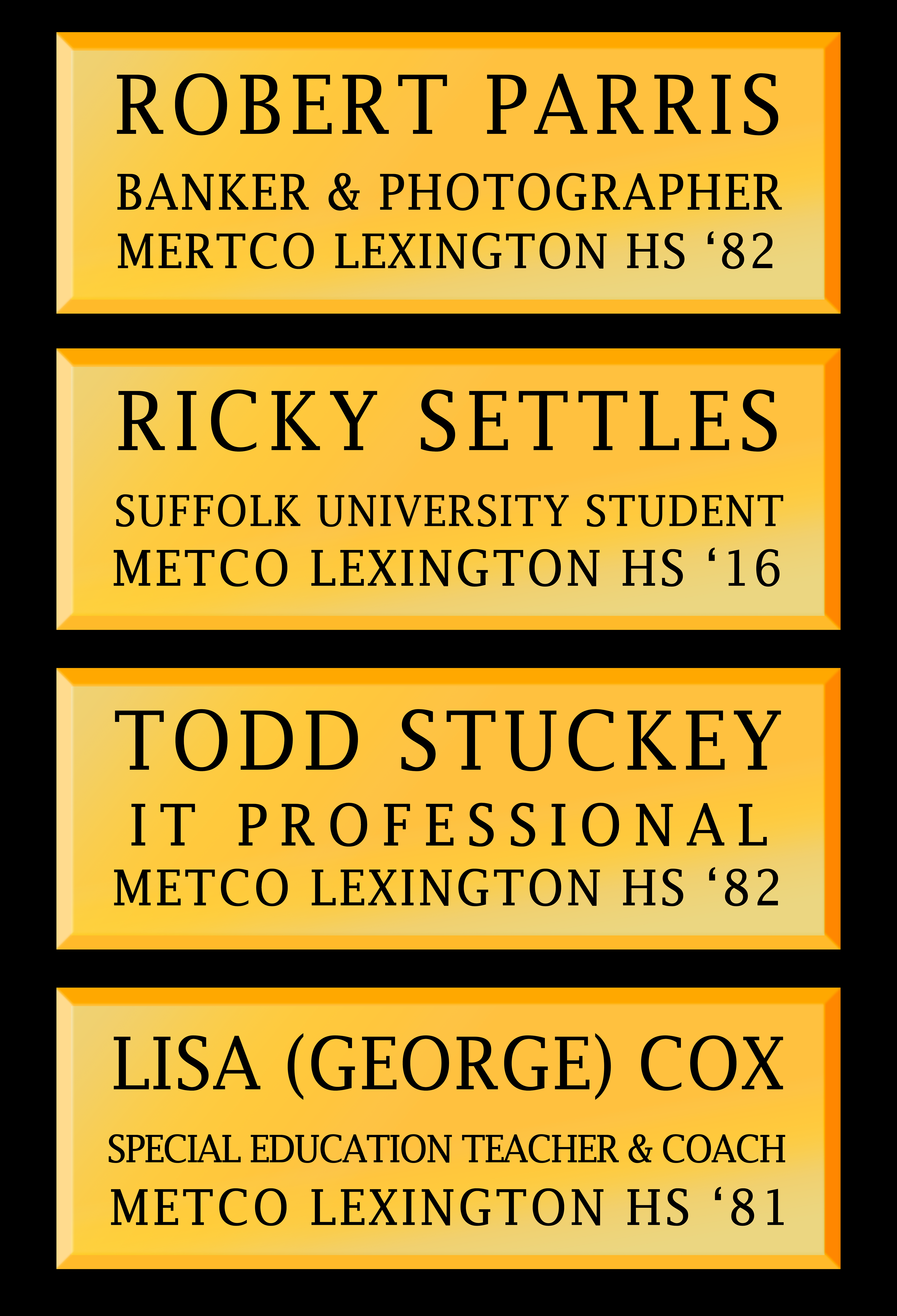 Lower thirds design examples for the Codeswitching documentary film