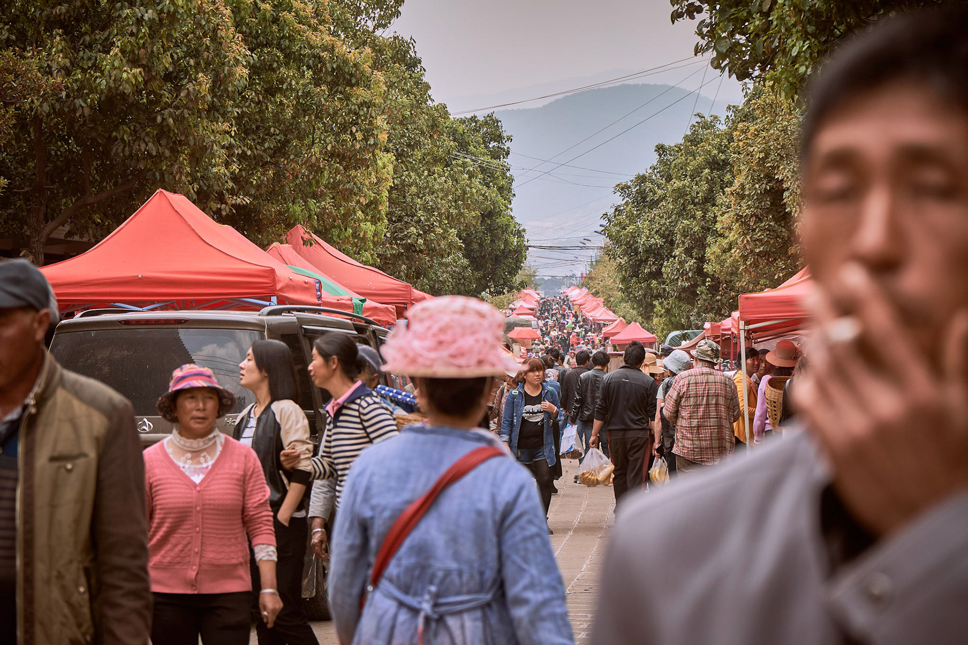 Shaxi market day