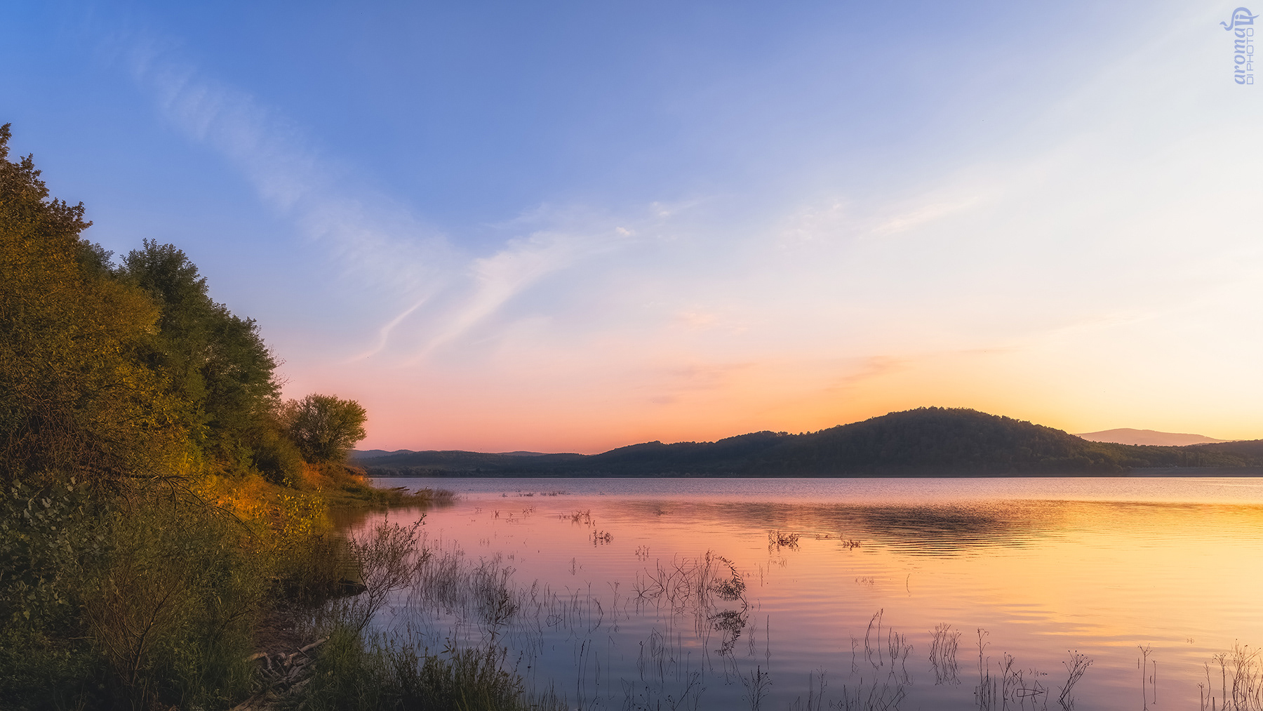 Taut Lake at Sunset, Arad, Romania