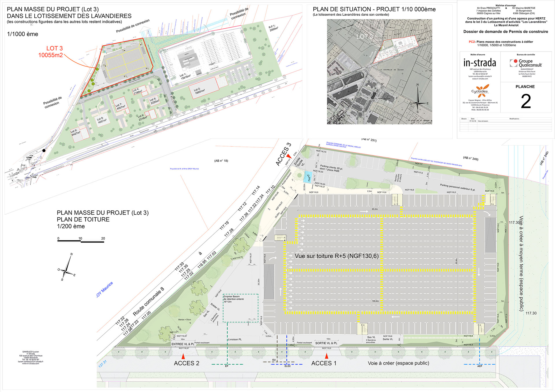 Plans masse