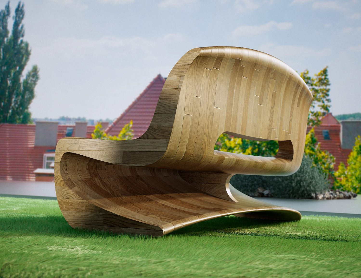 Projet banc de jardin