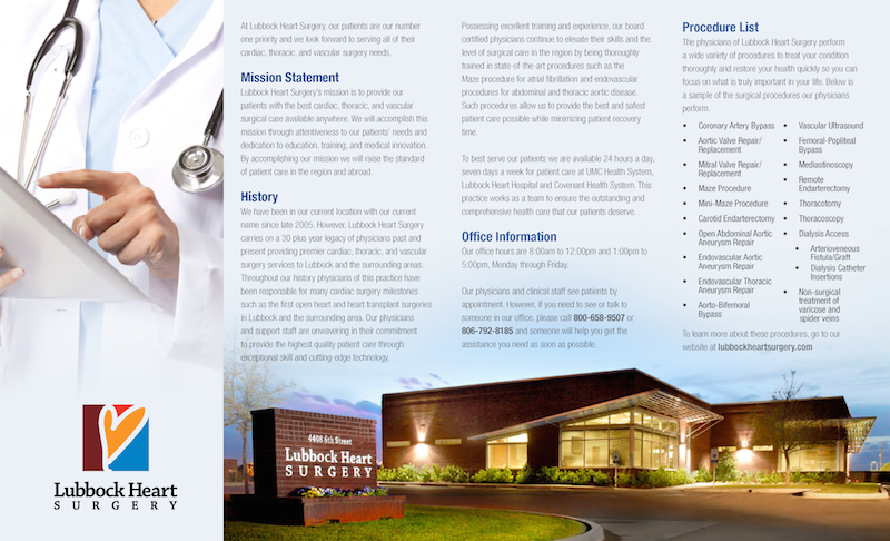 Jim Castillo - Lubbock Heart Surgery brochure