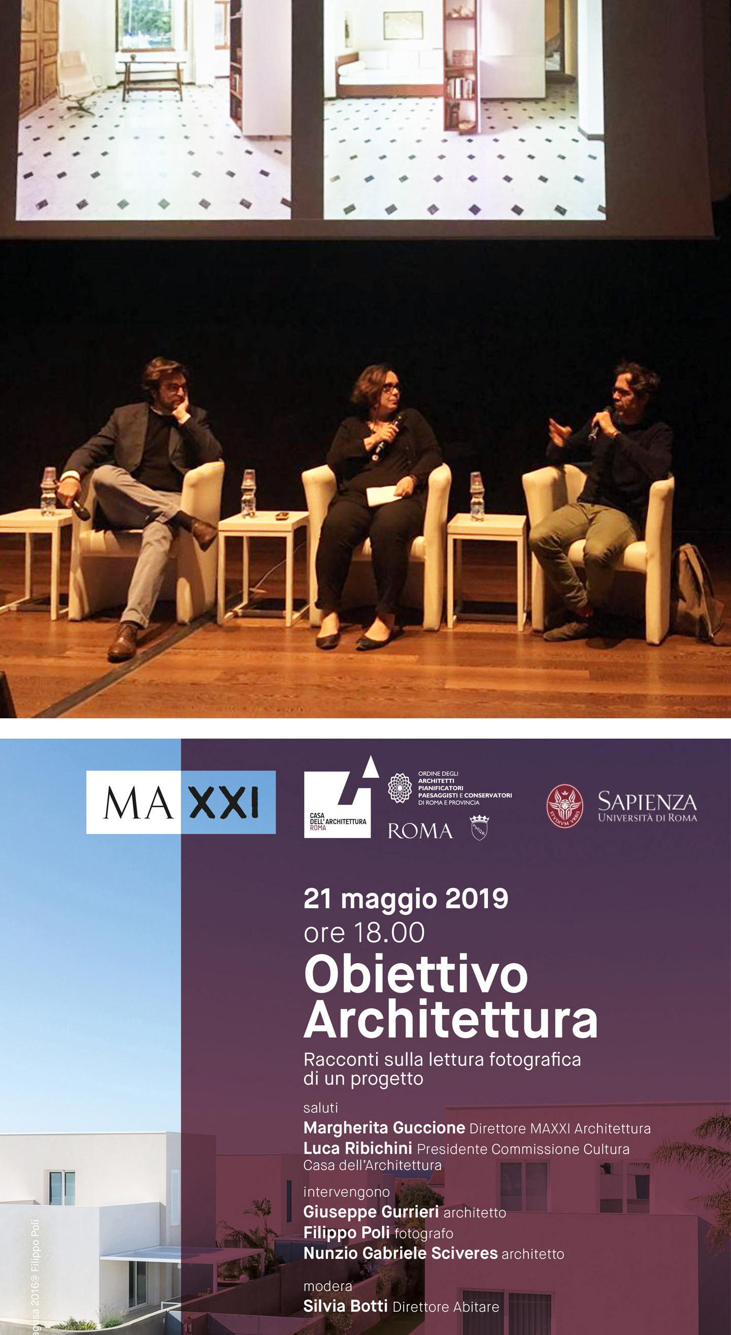 nunzio sciveres, silvia botti, filippo poli, obiettivo architettura