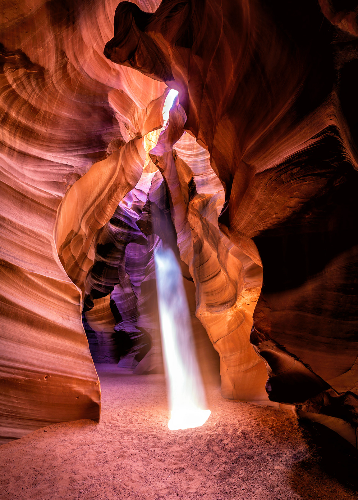 Beams from Above