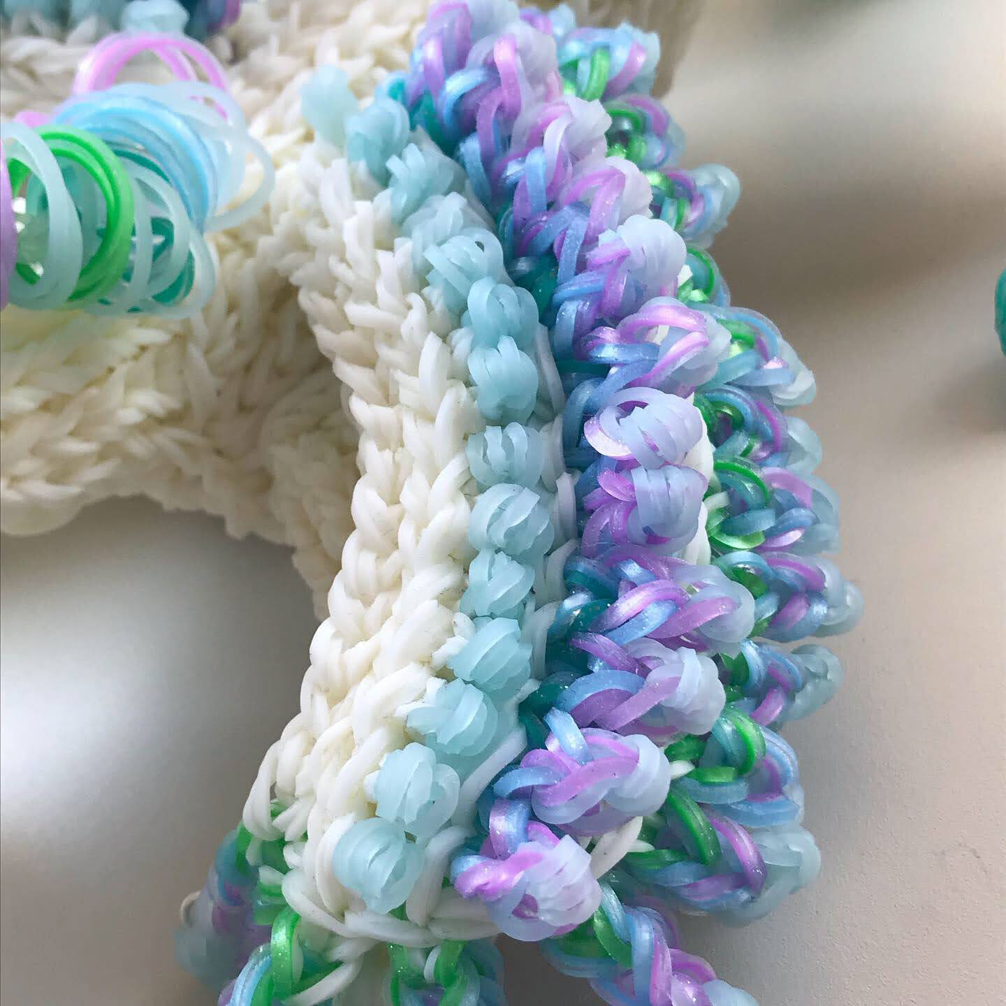 Cortney Nicole Design Rainbow Loom Unicorn