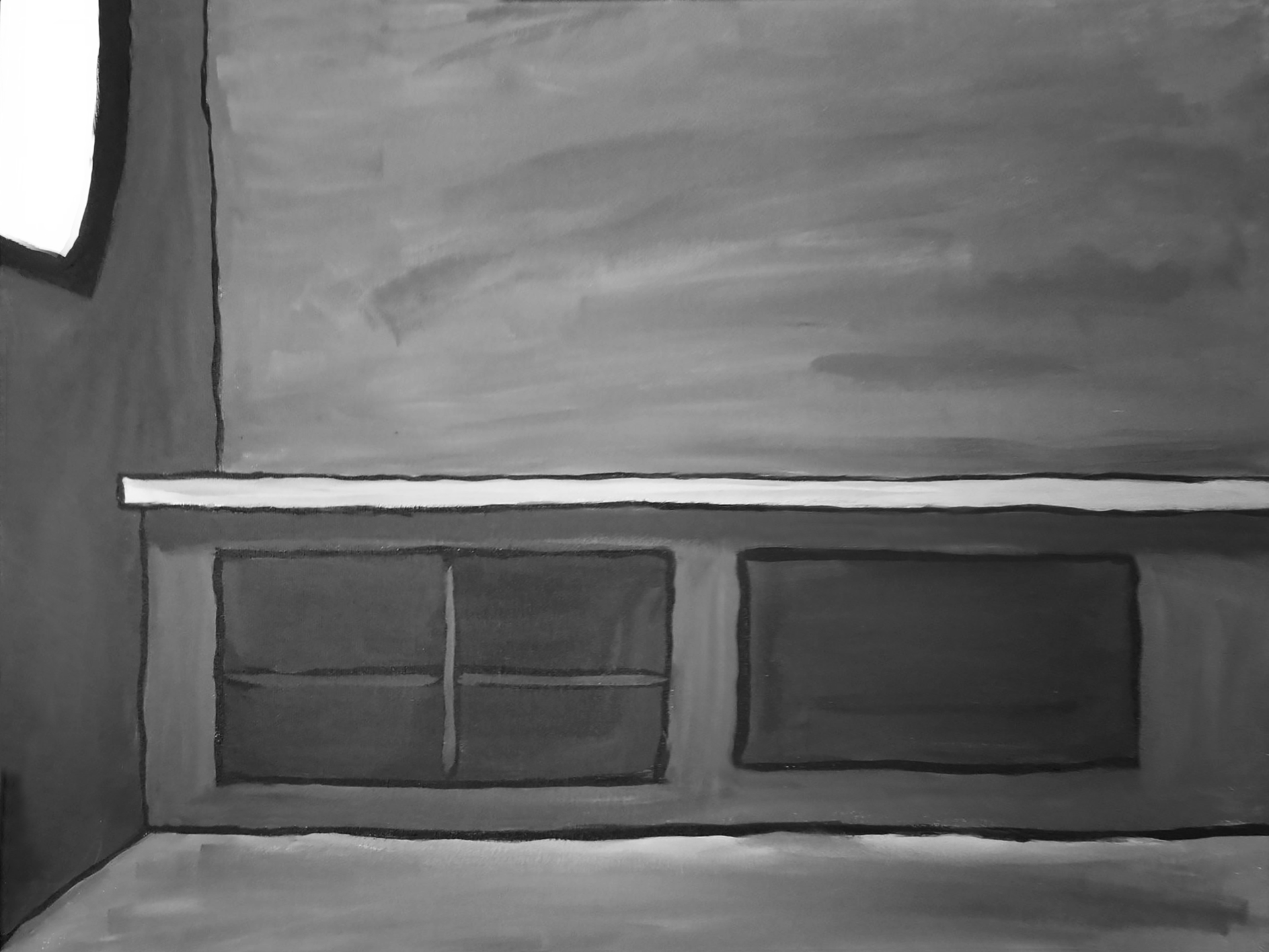 Another background that I painted for my senior thesis.