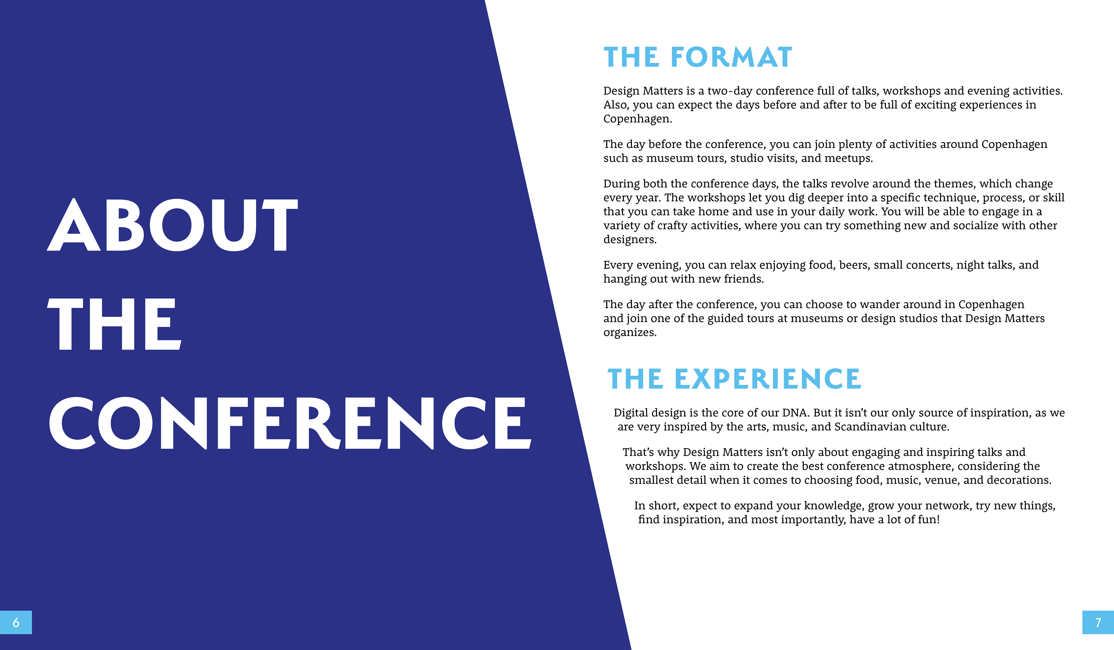 program pages 6 and 7