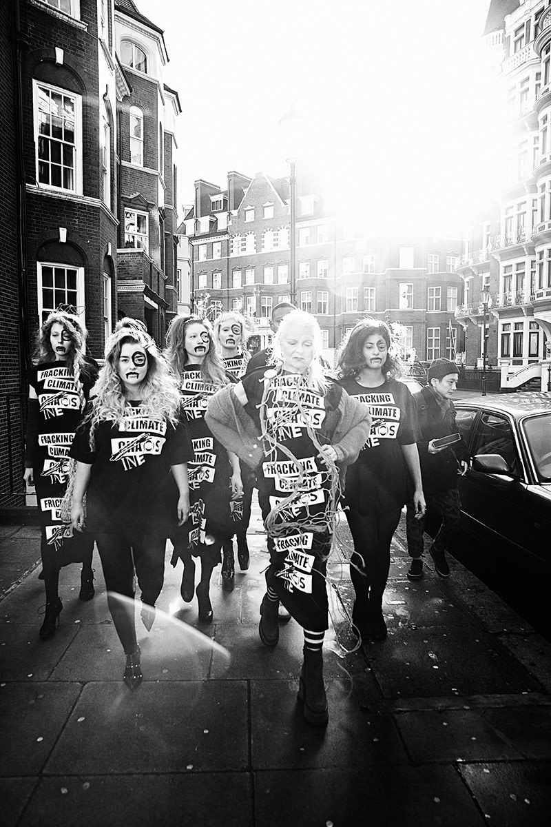Vivienne Westwood, Ineos Streetwalk London 2014 • Foto: Ki Price