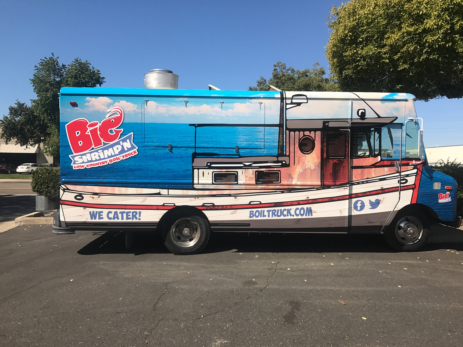 Big Shrimp'n Boil Truck