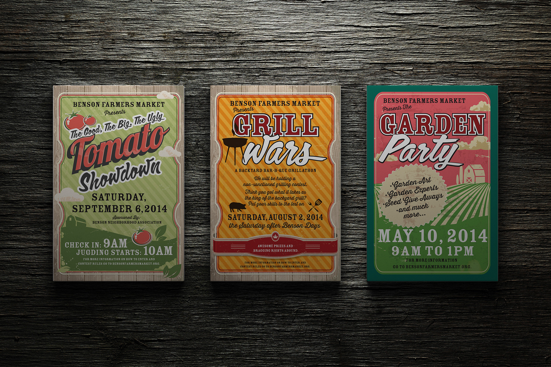 Benson Farmers Market Posters