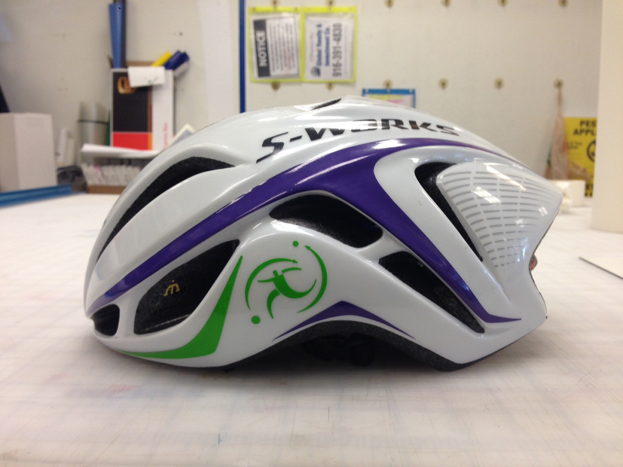 Specialized Helmet - Colored Decals