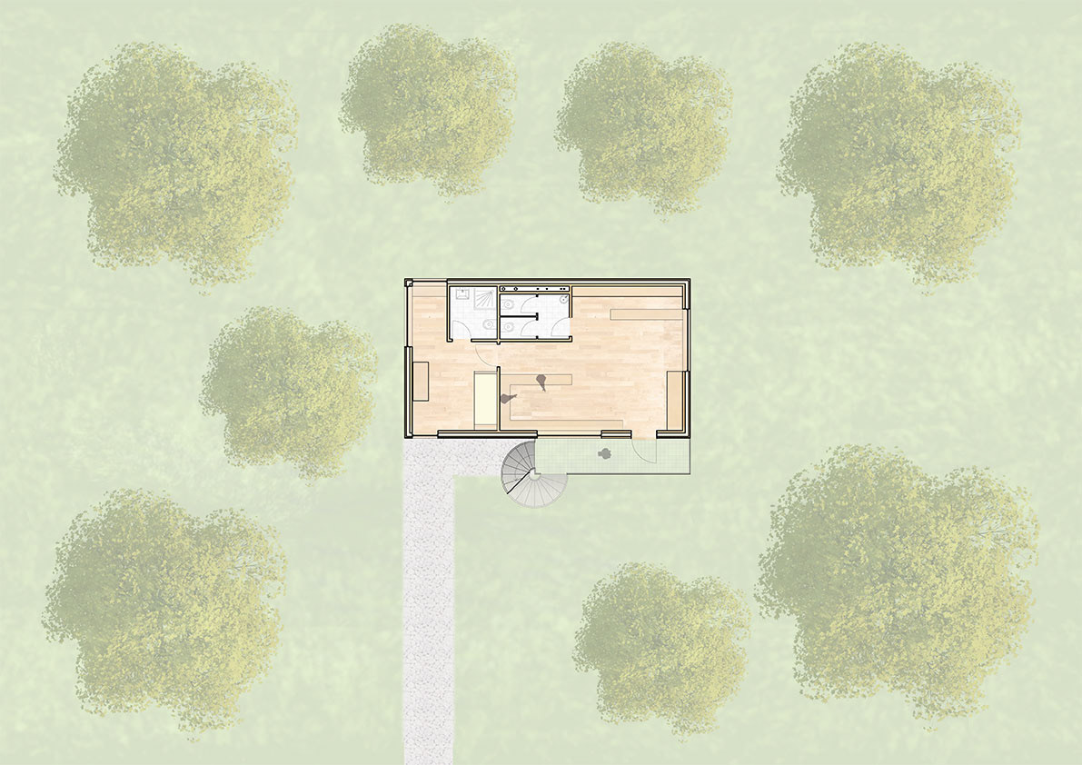 Grundriss Ebene 1