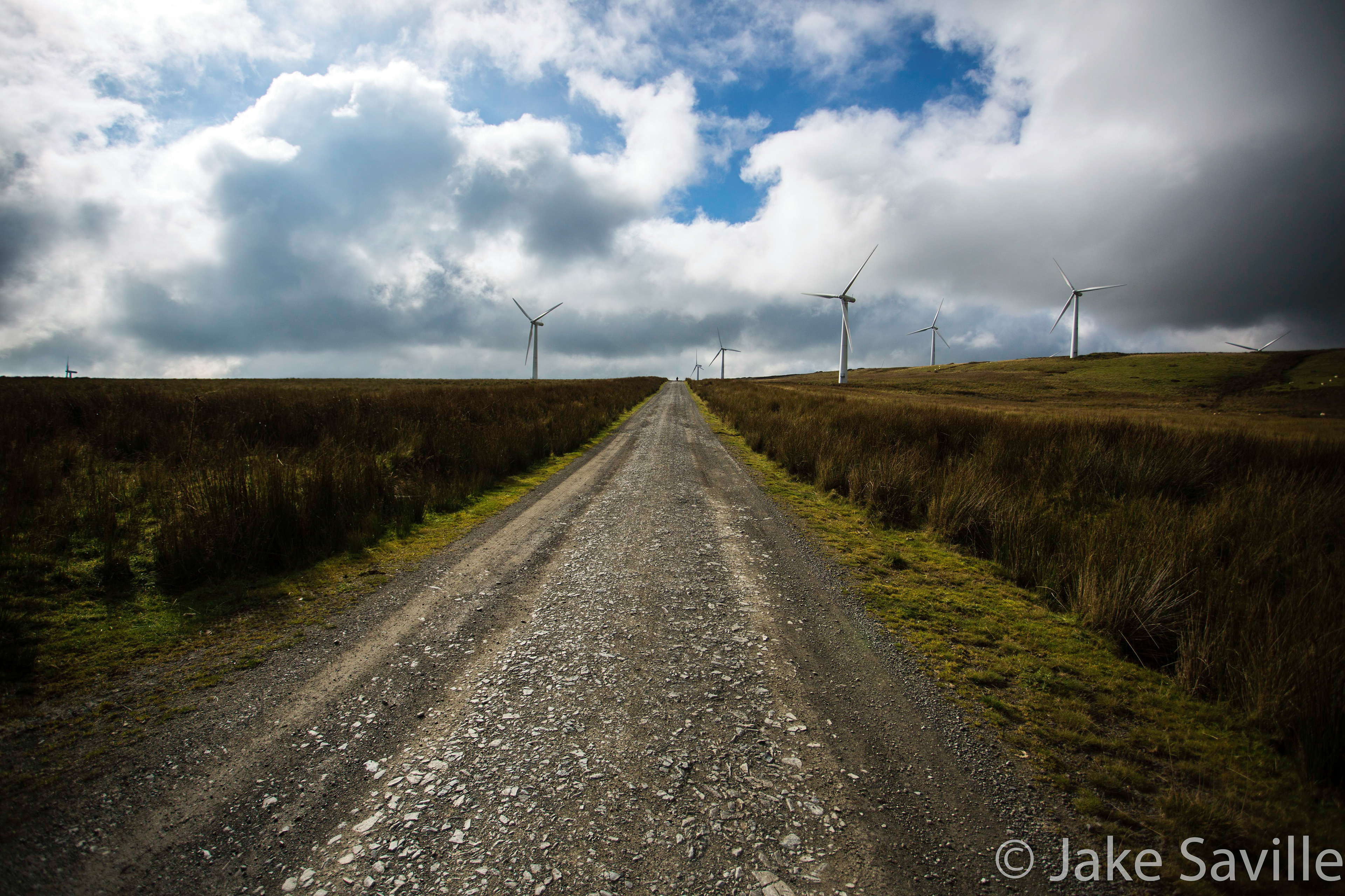 Carno Wind Farm, Powes, Wales