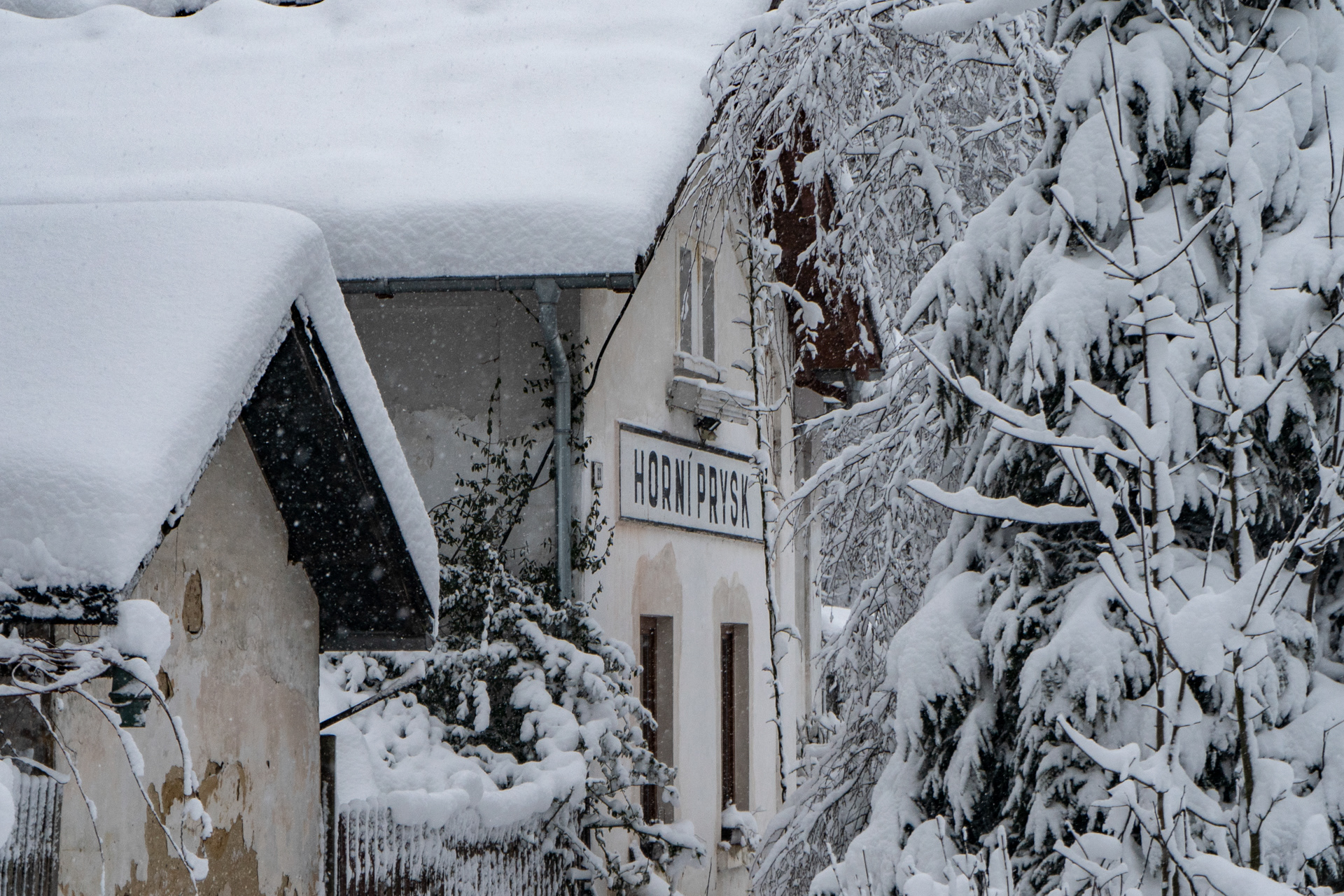 Bývalé nádraží Horní Prysk