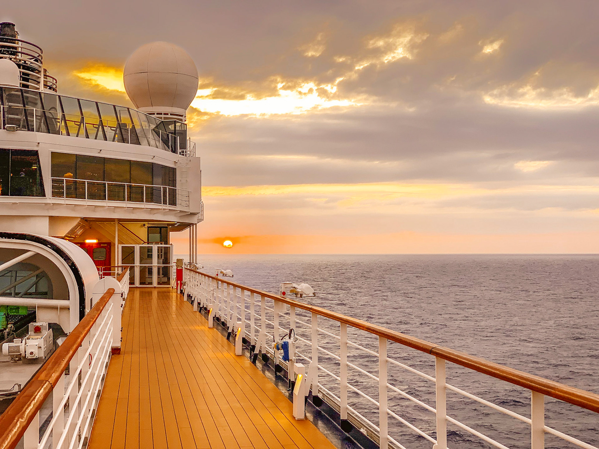At Sea