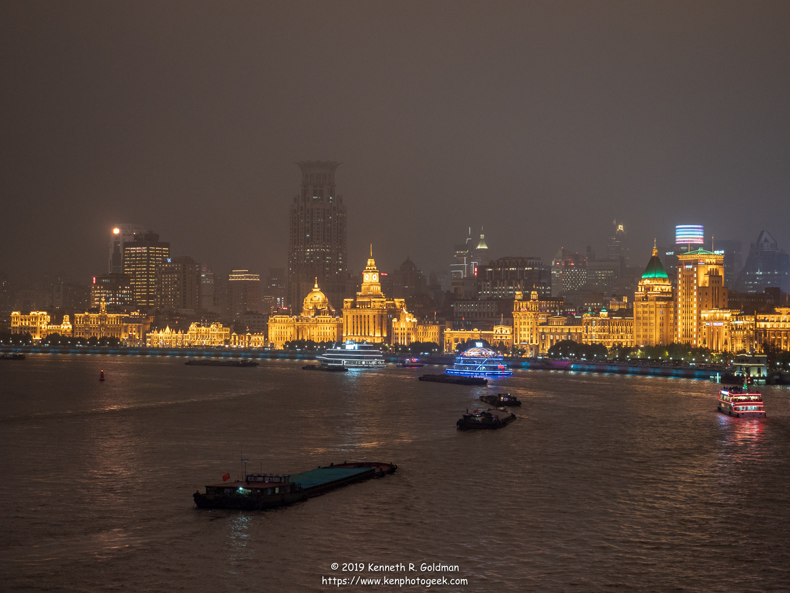 Leaving Shanghai at Night