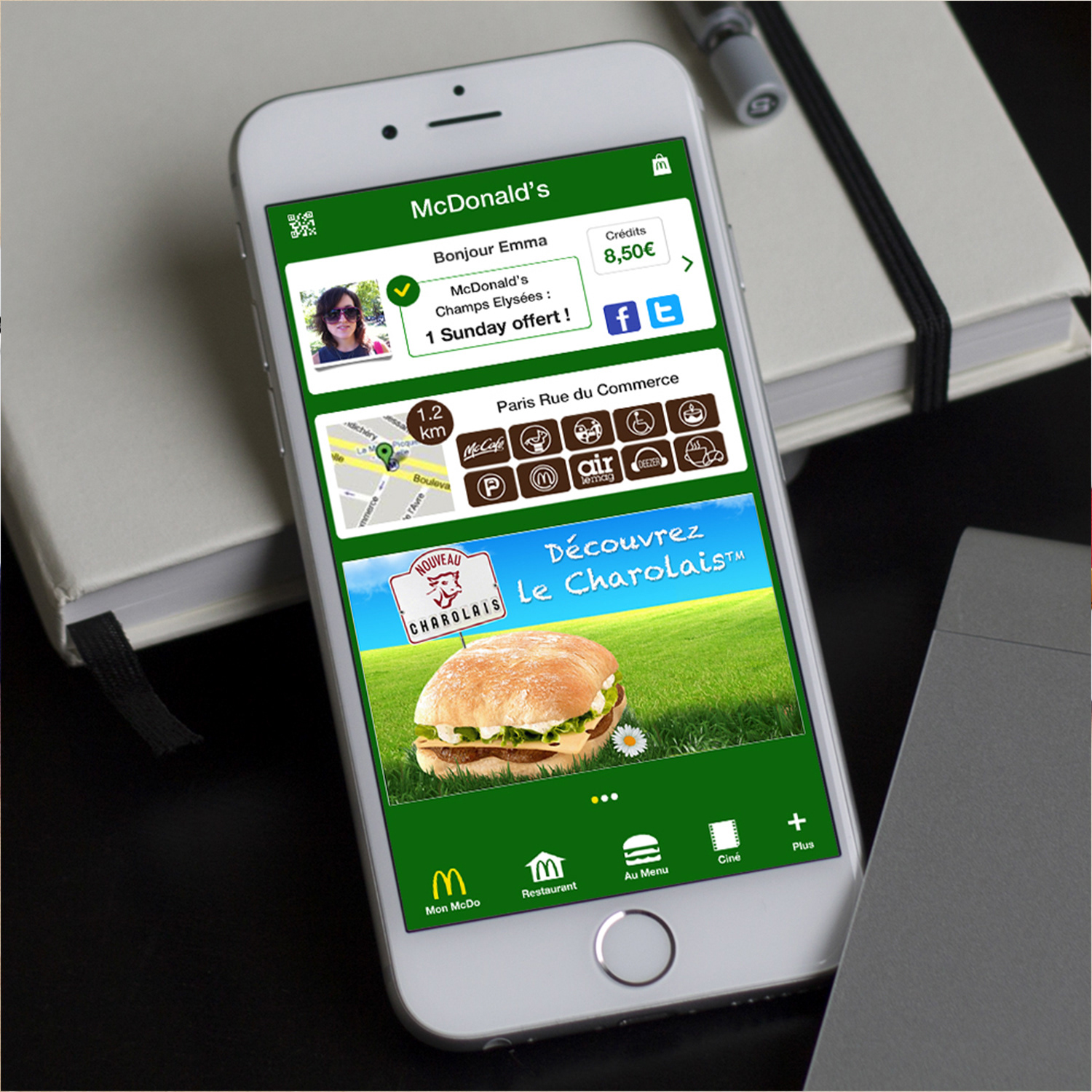 Application mobile