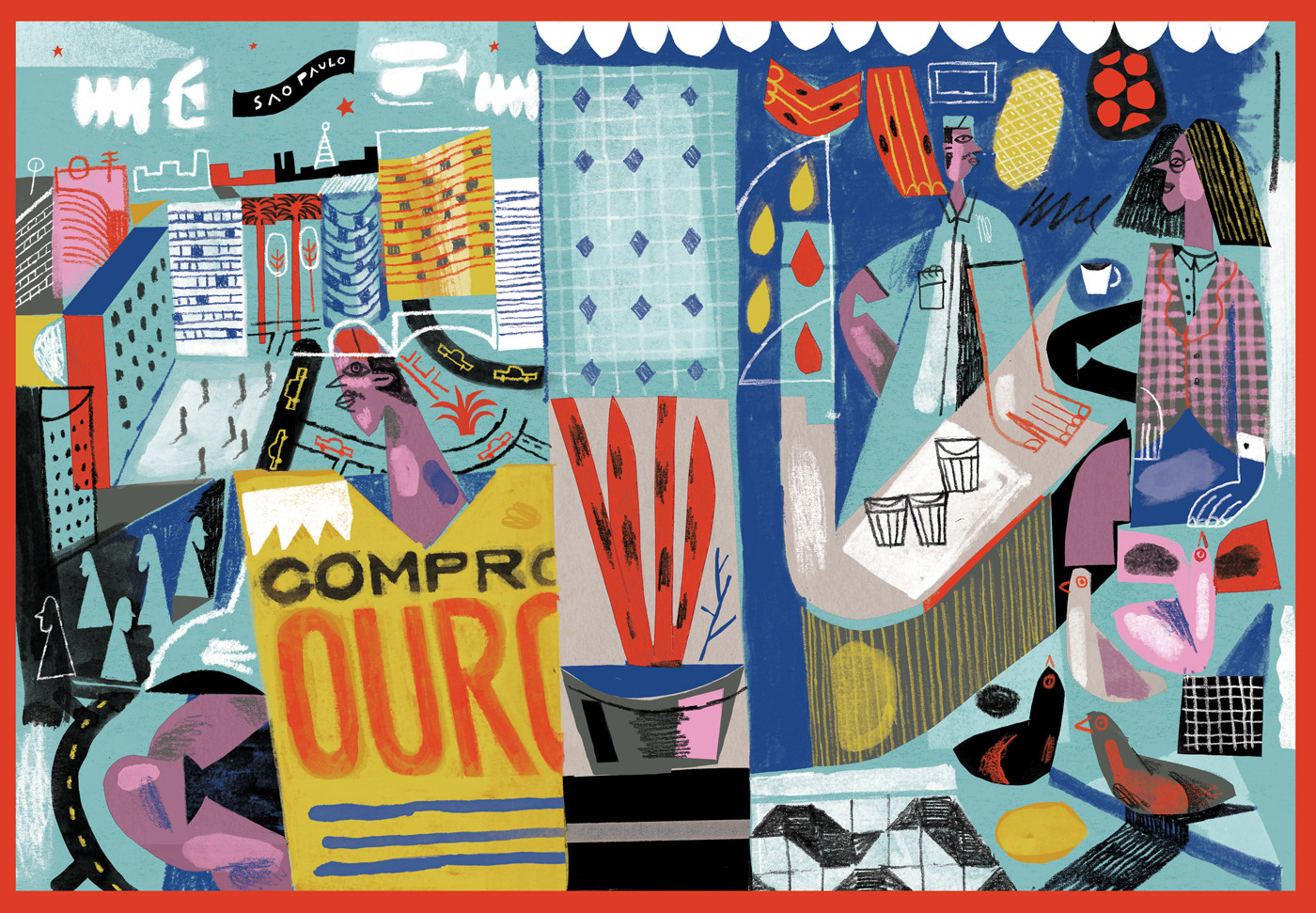 ✈︎ brasil // COMPRO OURO / SÃO PAULO