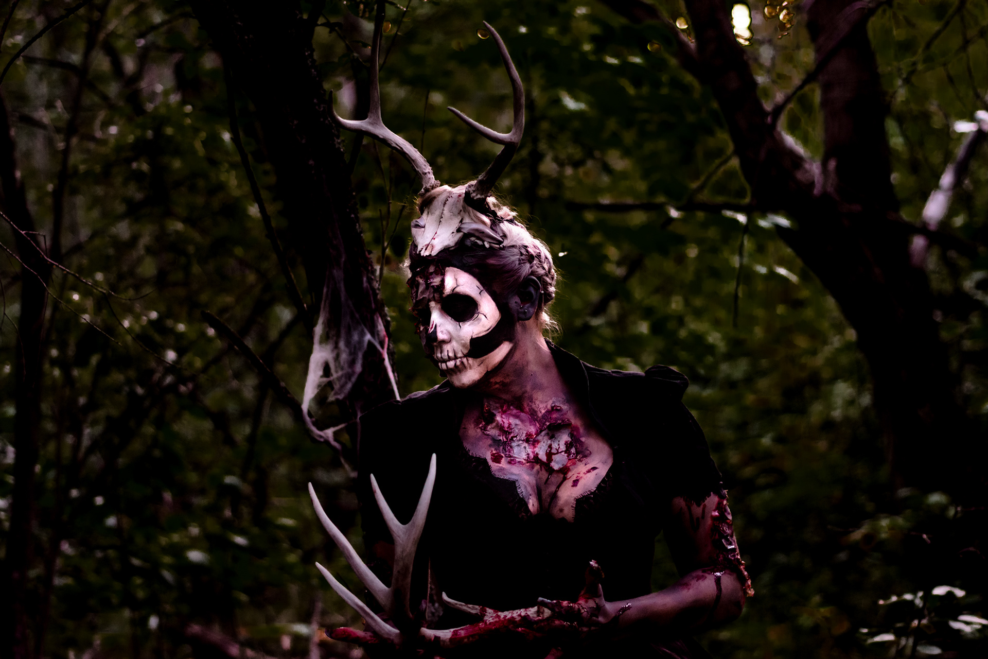 HMUA: Vampire Nomad Palette - Model: Meagan Sara - Set Decorator Gillian Was