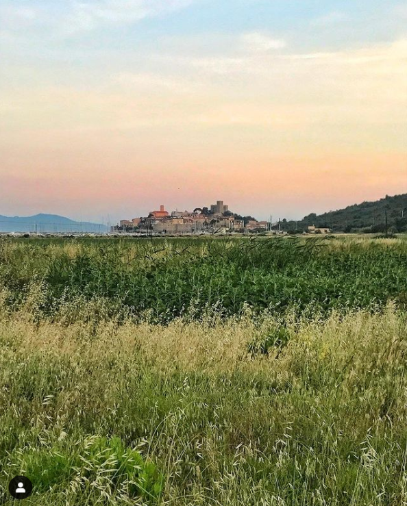 Sunset in Talamone