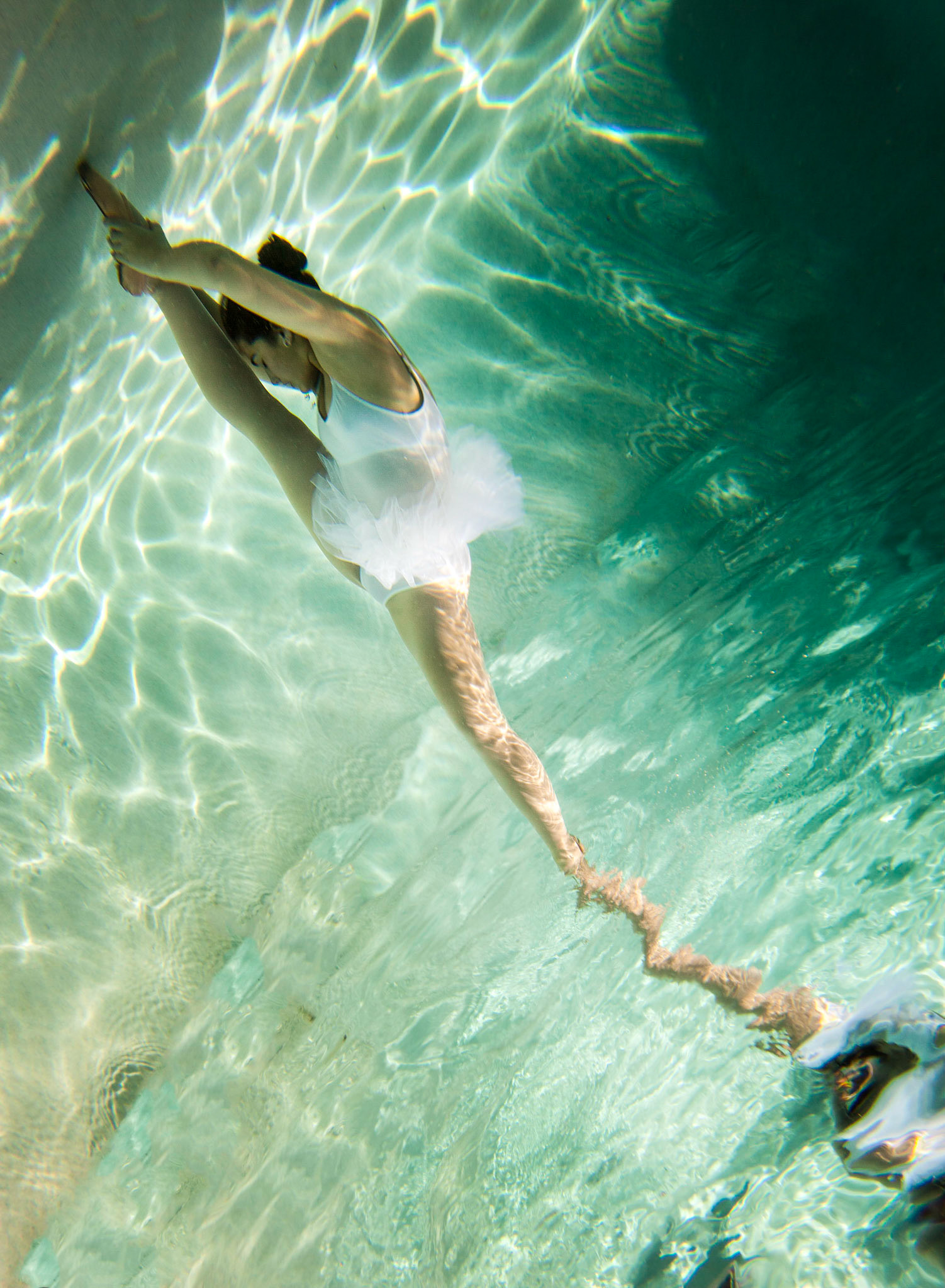 Michael Harris Photography Underwater Modeling The Ballerina