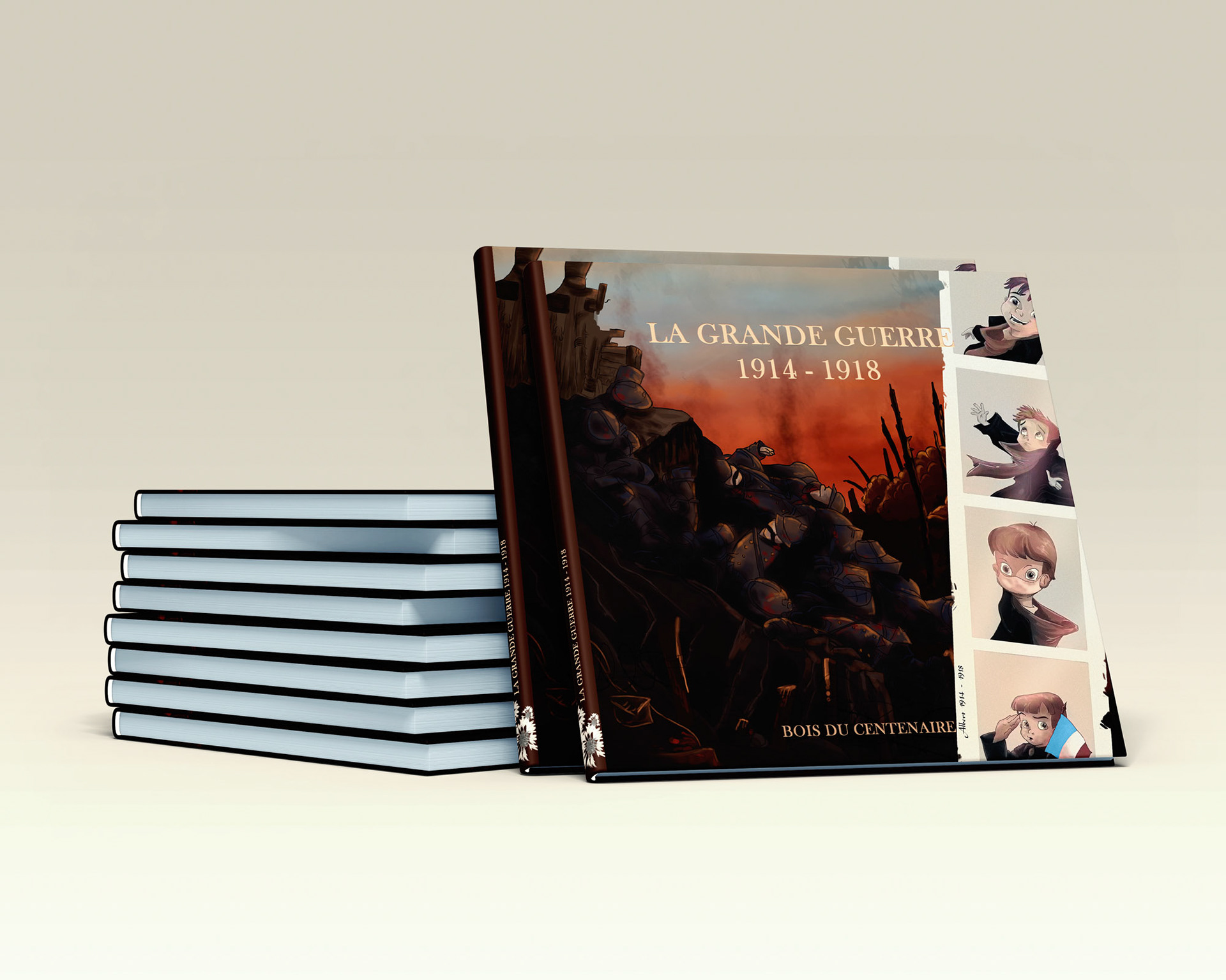Couverture livre la Grande Guerre - Bois du Centenaire
