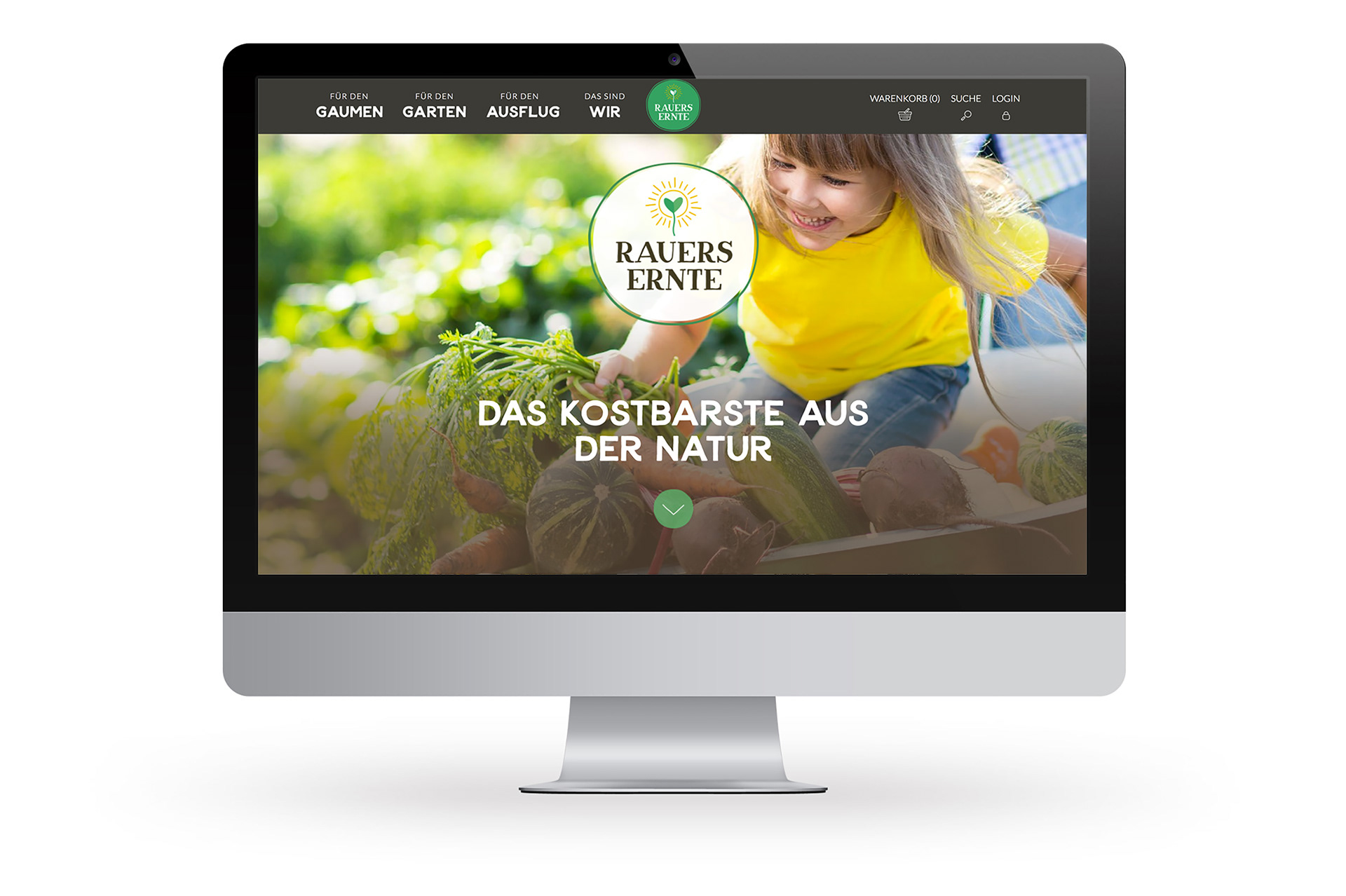 Rauers Ernte, Website