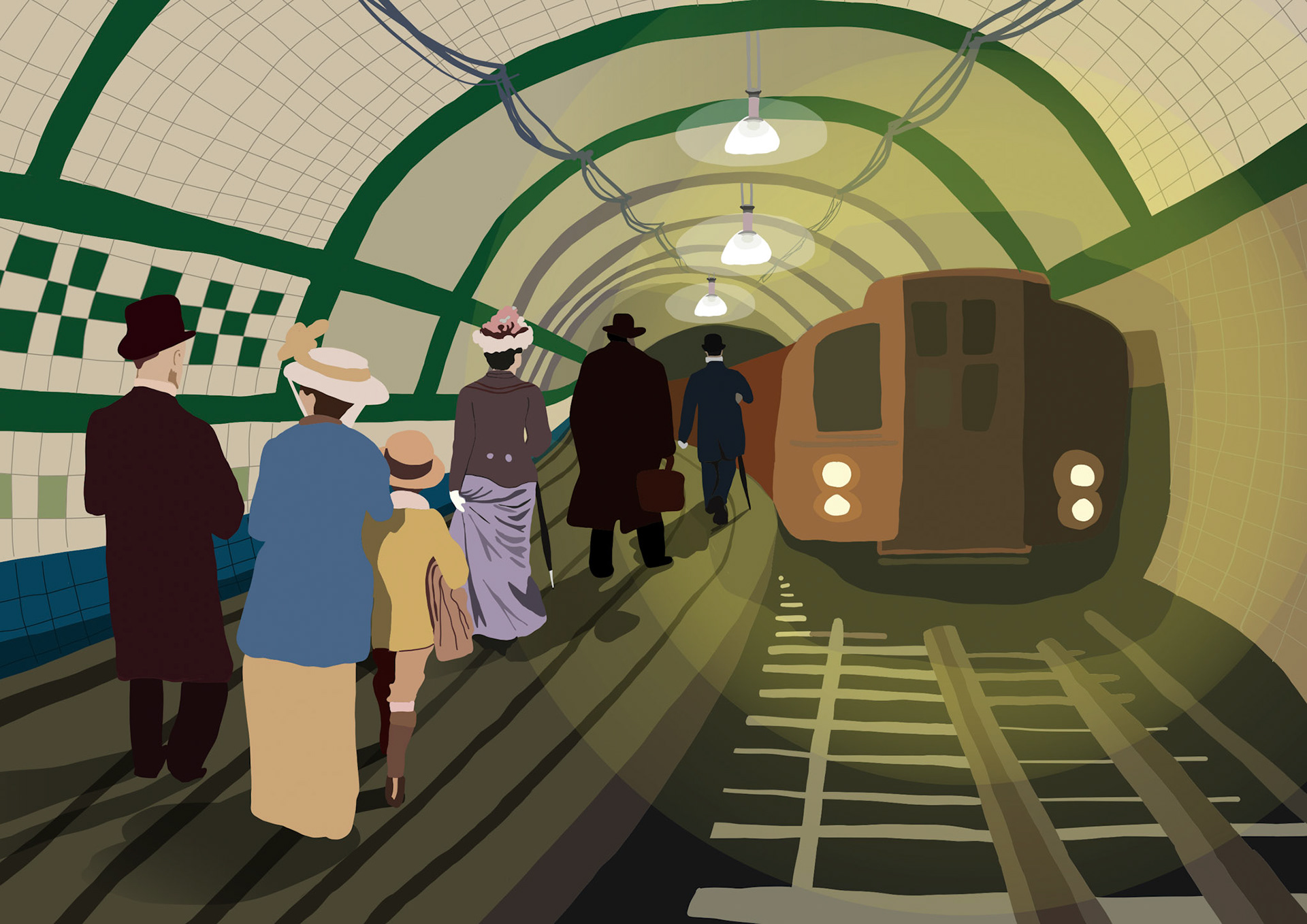 THE LONDON UNDERGROUND 1904