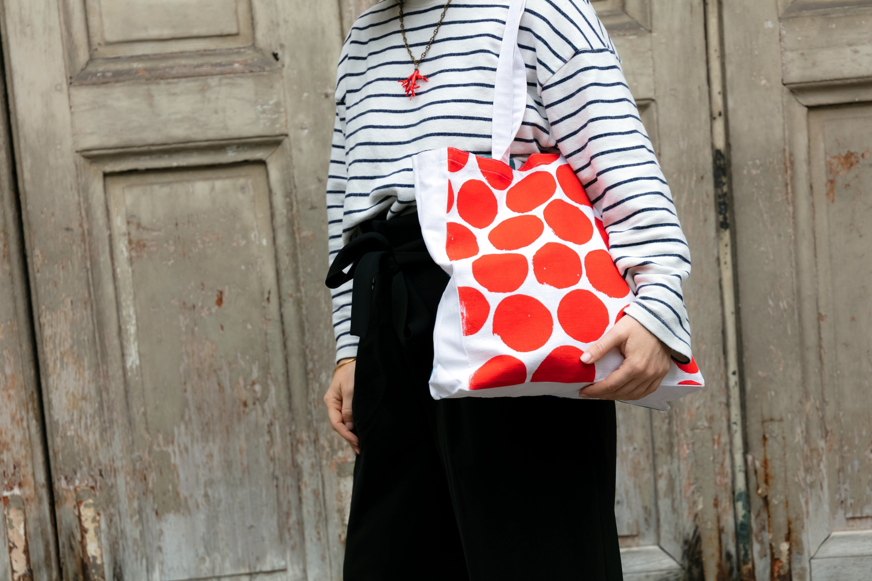Sac en coton sérigraphié - 42€